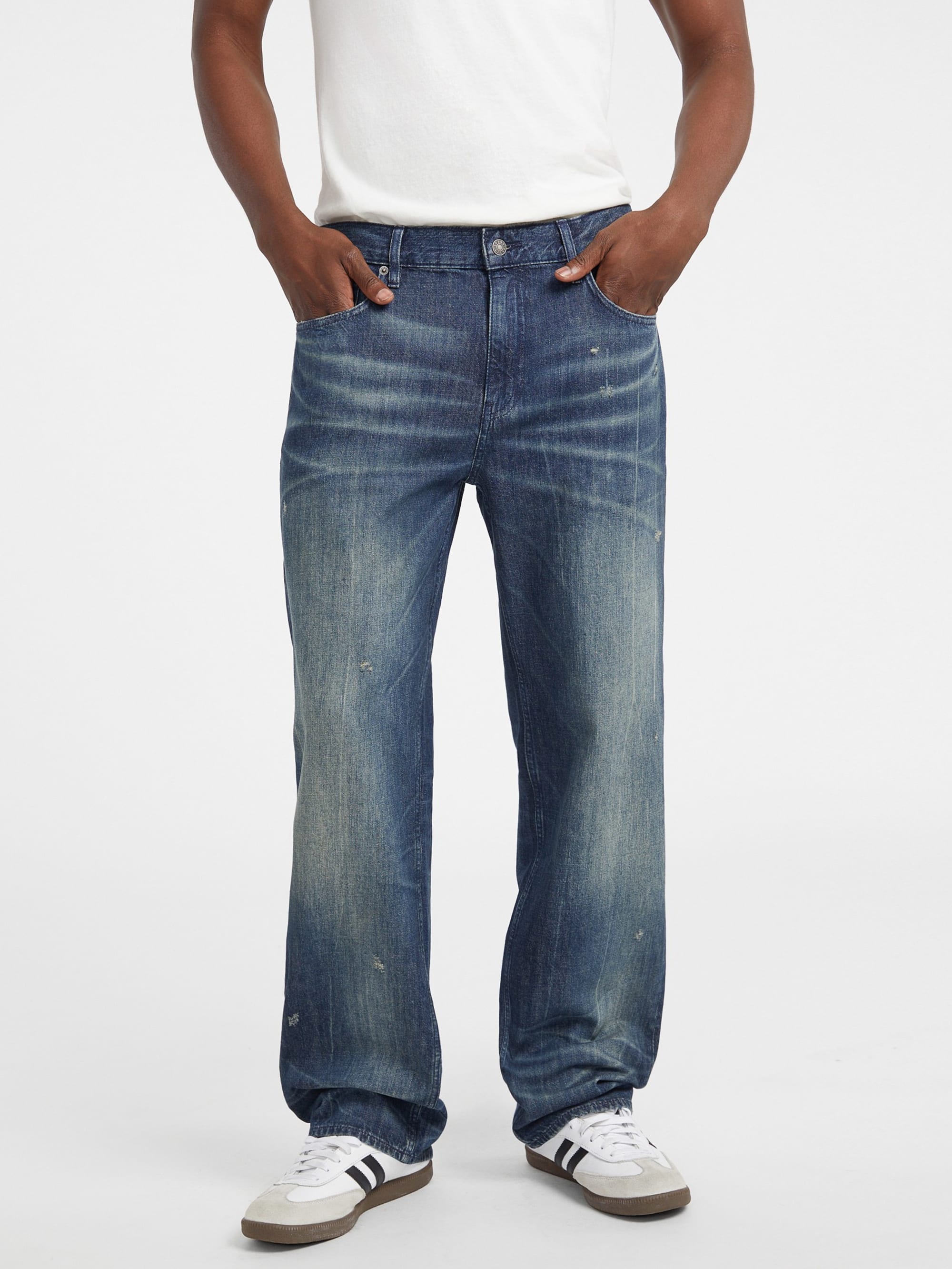 Go Cross Hatch Dark Wash