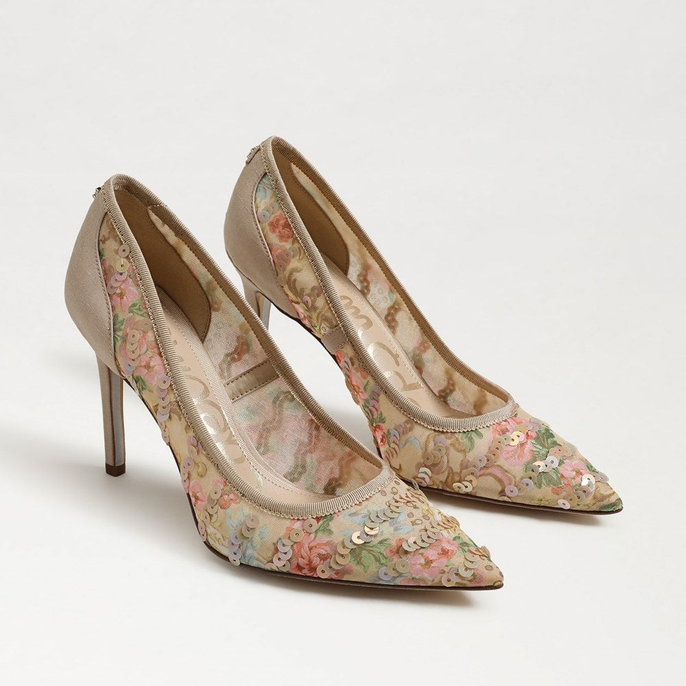 Ecru Multi Mesh Fabric