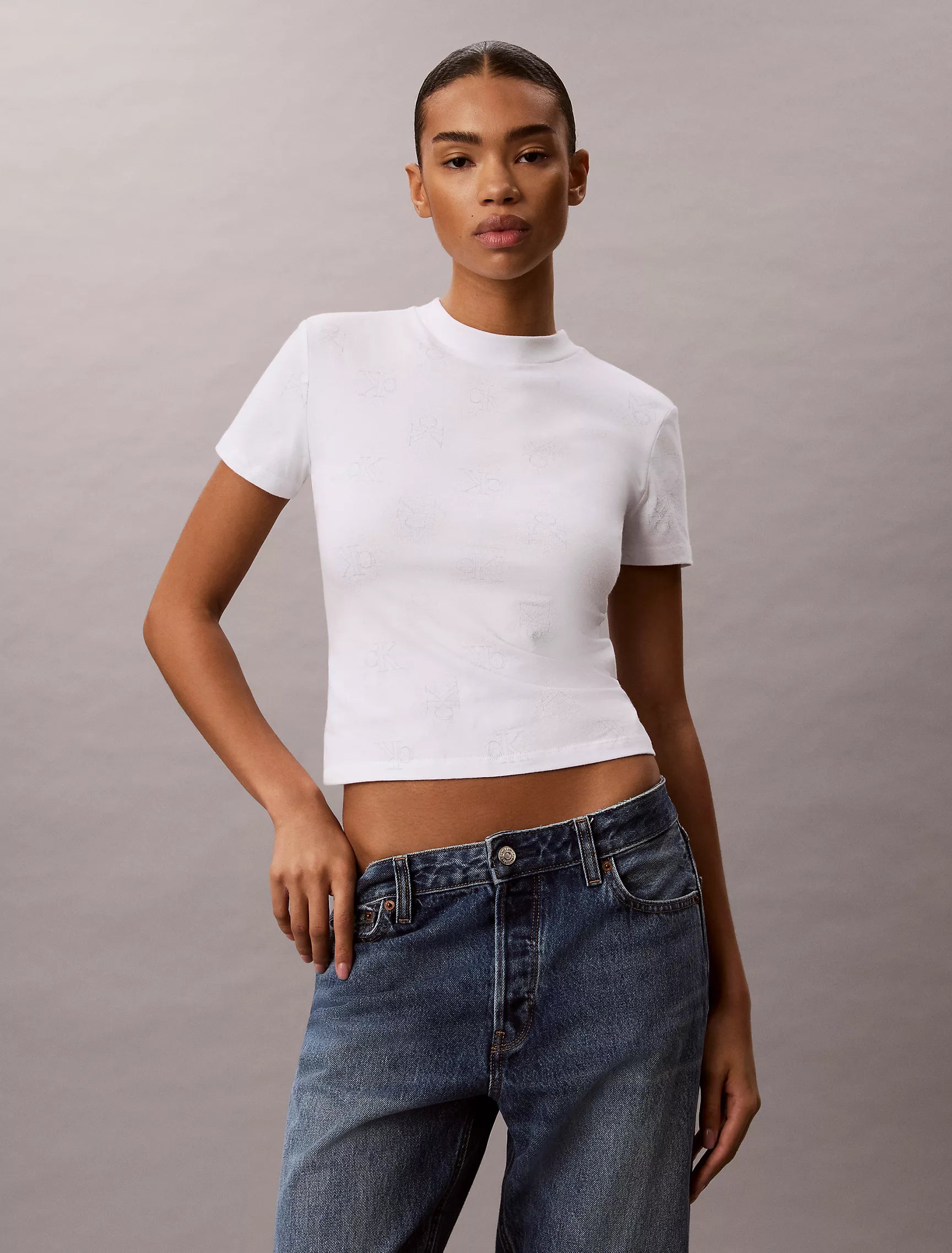 Bright White Aop