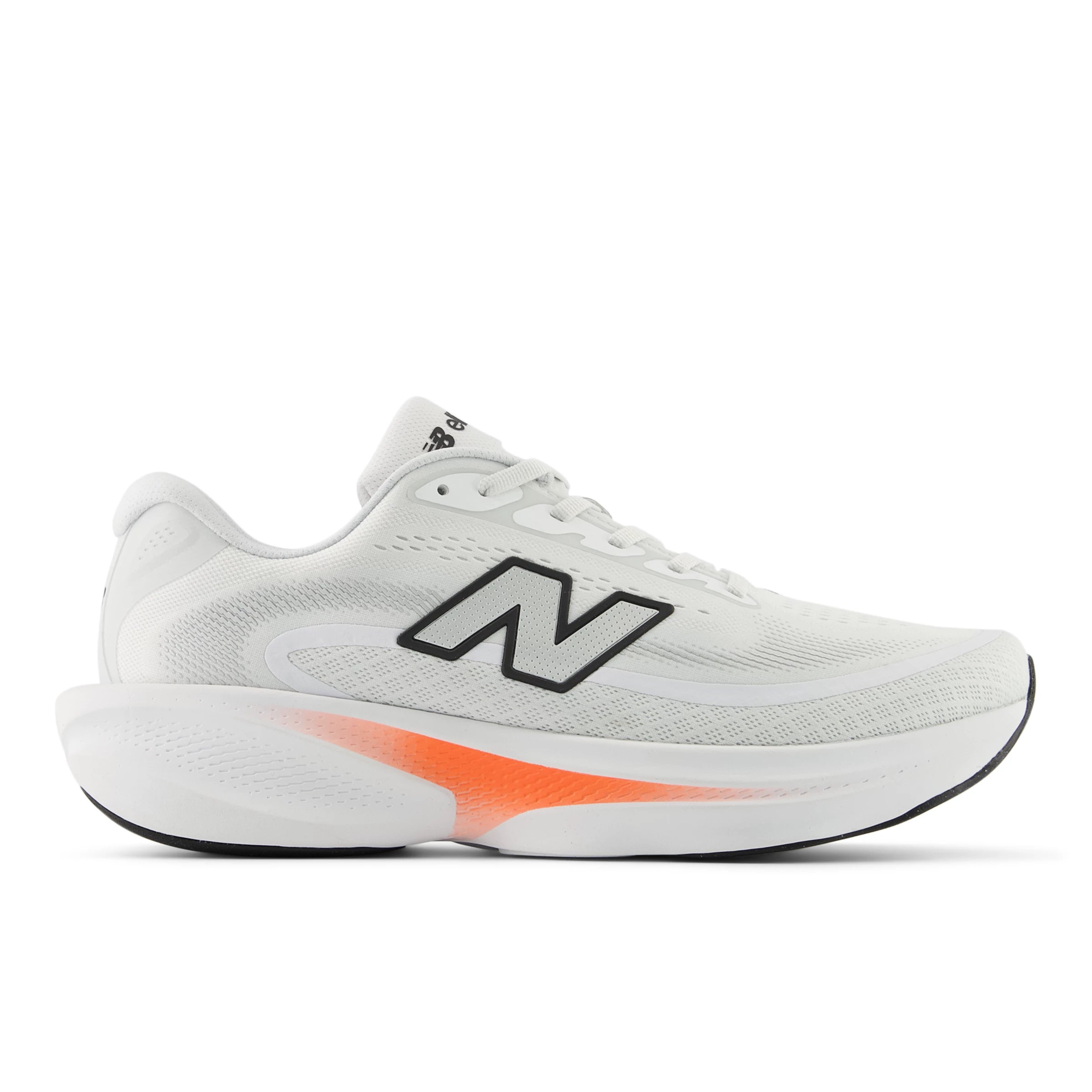 White With Black And Tangerine Heat