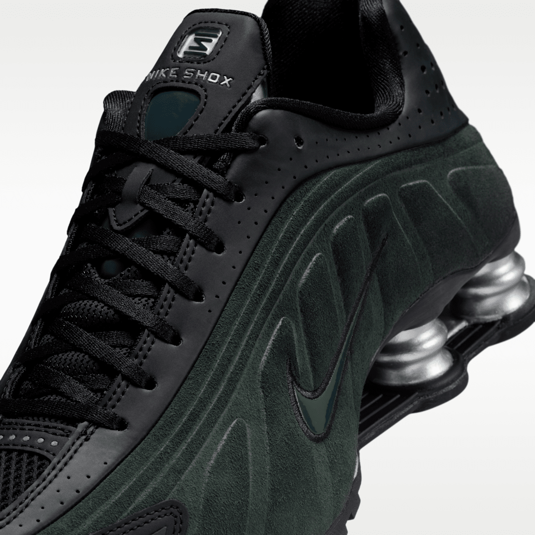 Black/Metallic Silver/Seaweed