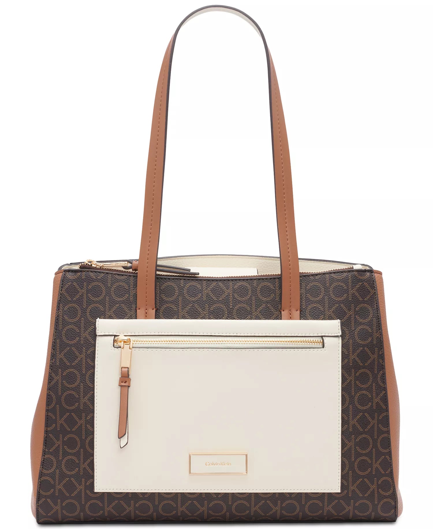 Brown Khaki/Caramel/White