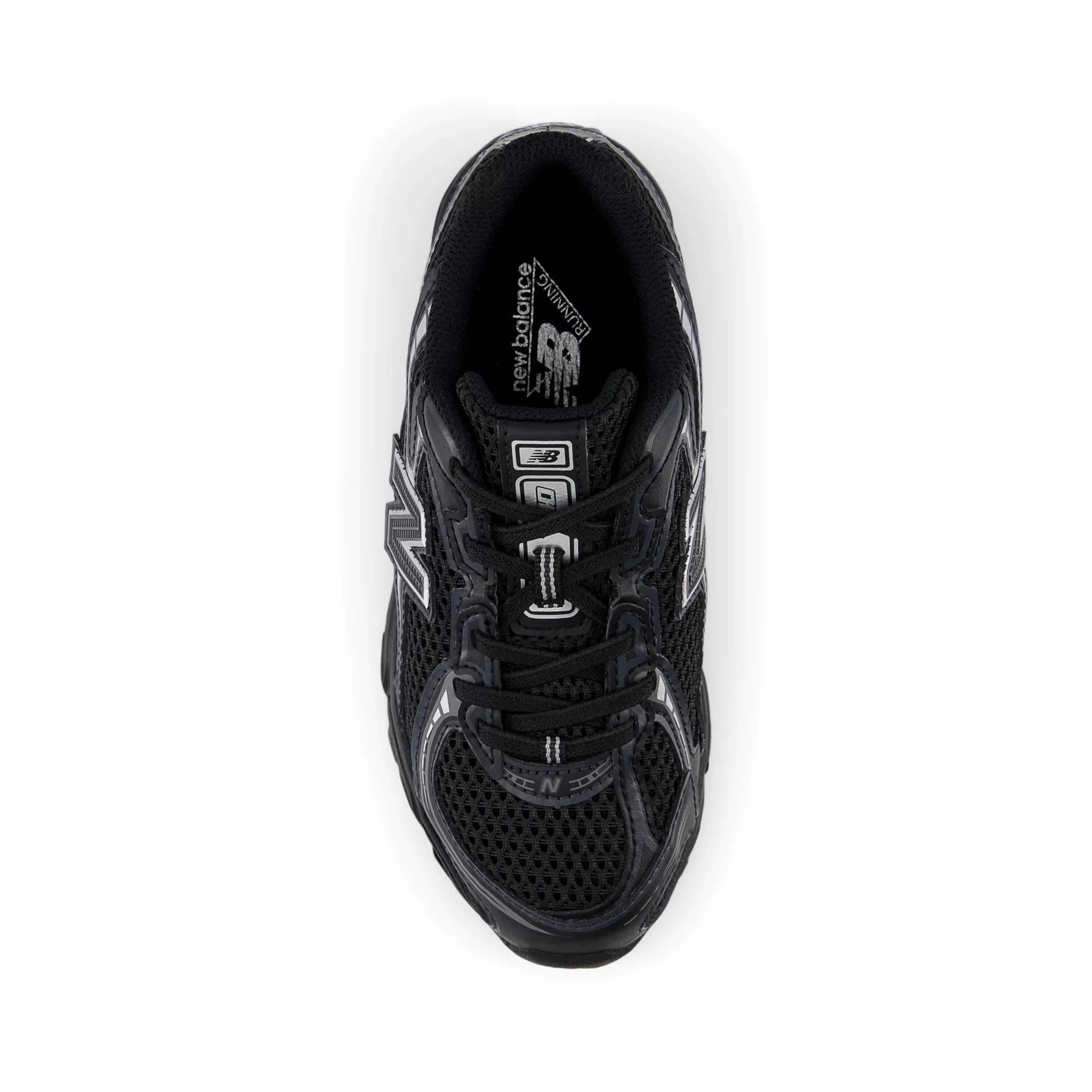 Black With Silver Metallic
