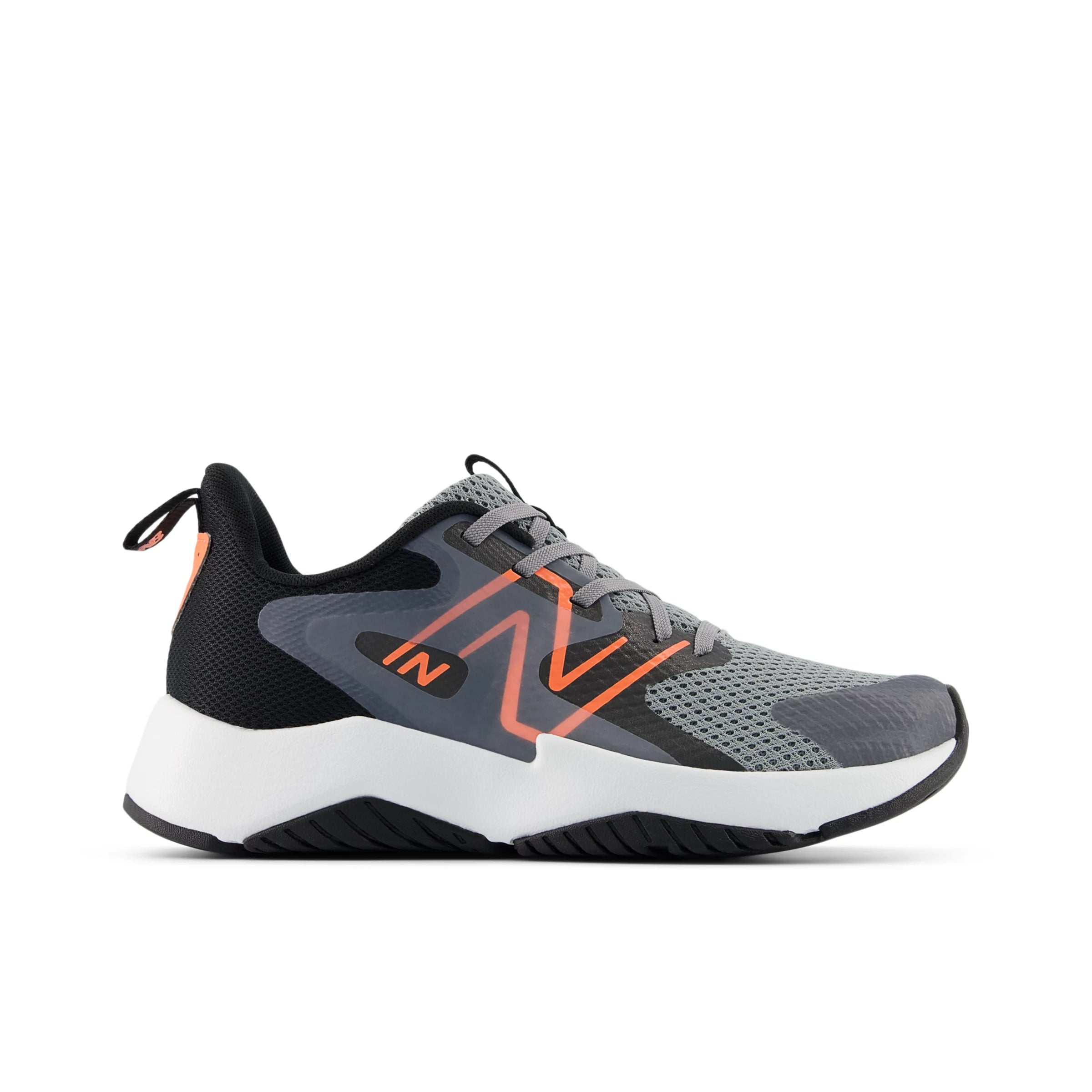 Slate Grey With Black And Tangerine Heat