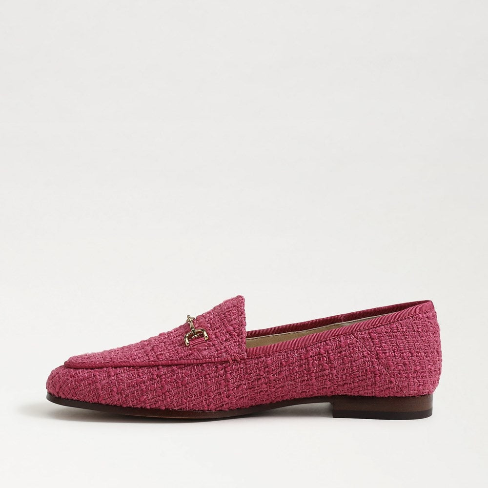 Fuscia Frost Tweed Fabric