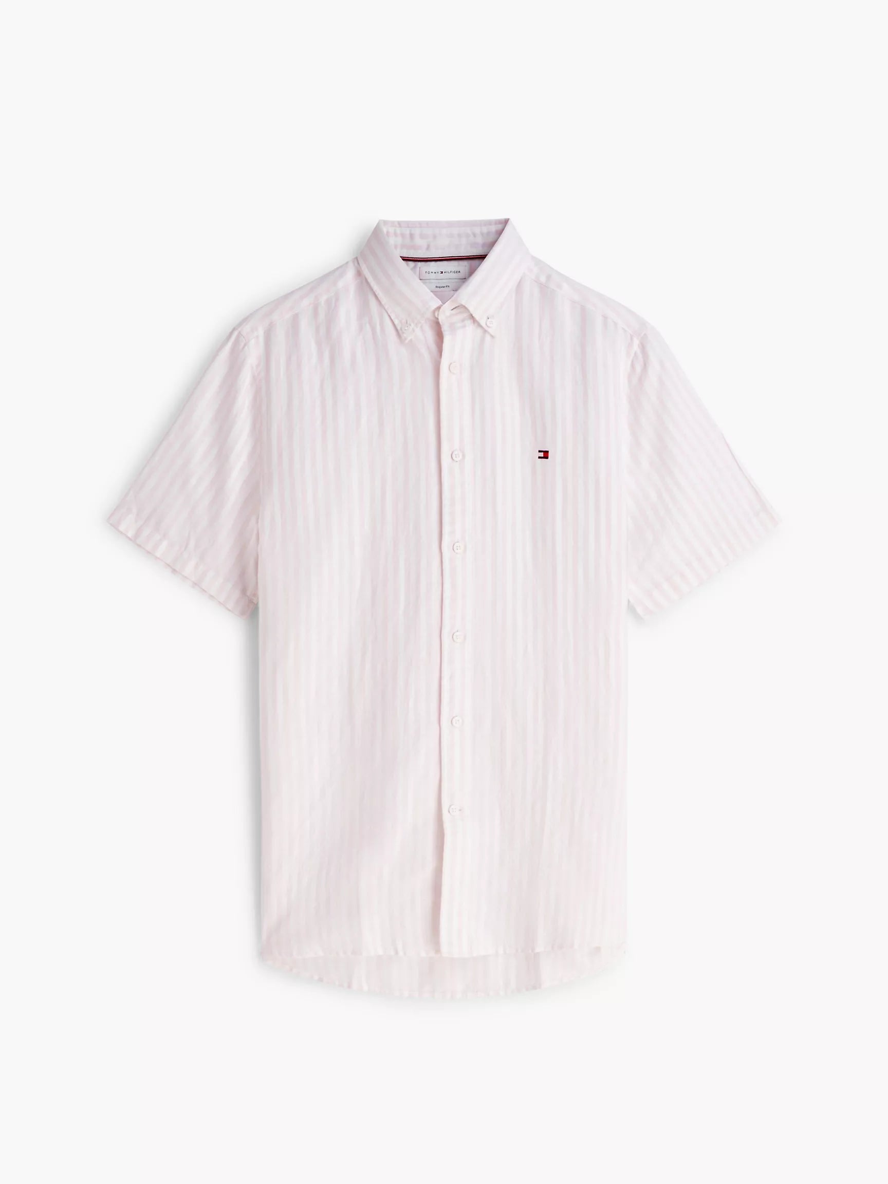 Pink Lily/White Stripe
