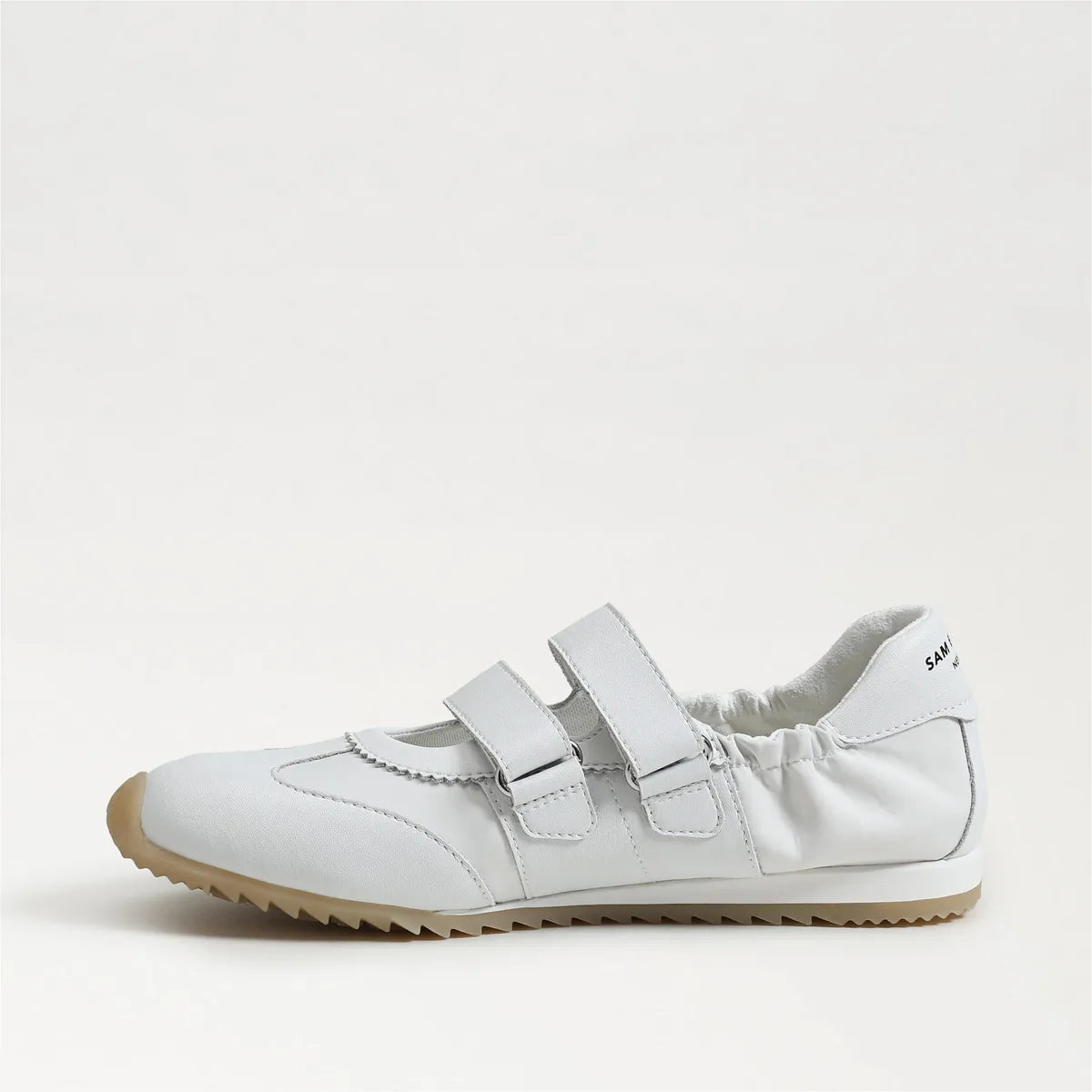White Leather/Nylon