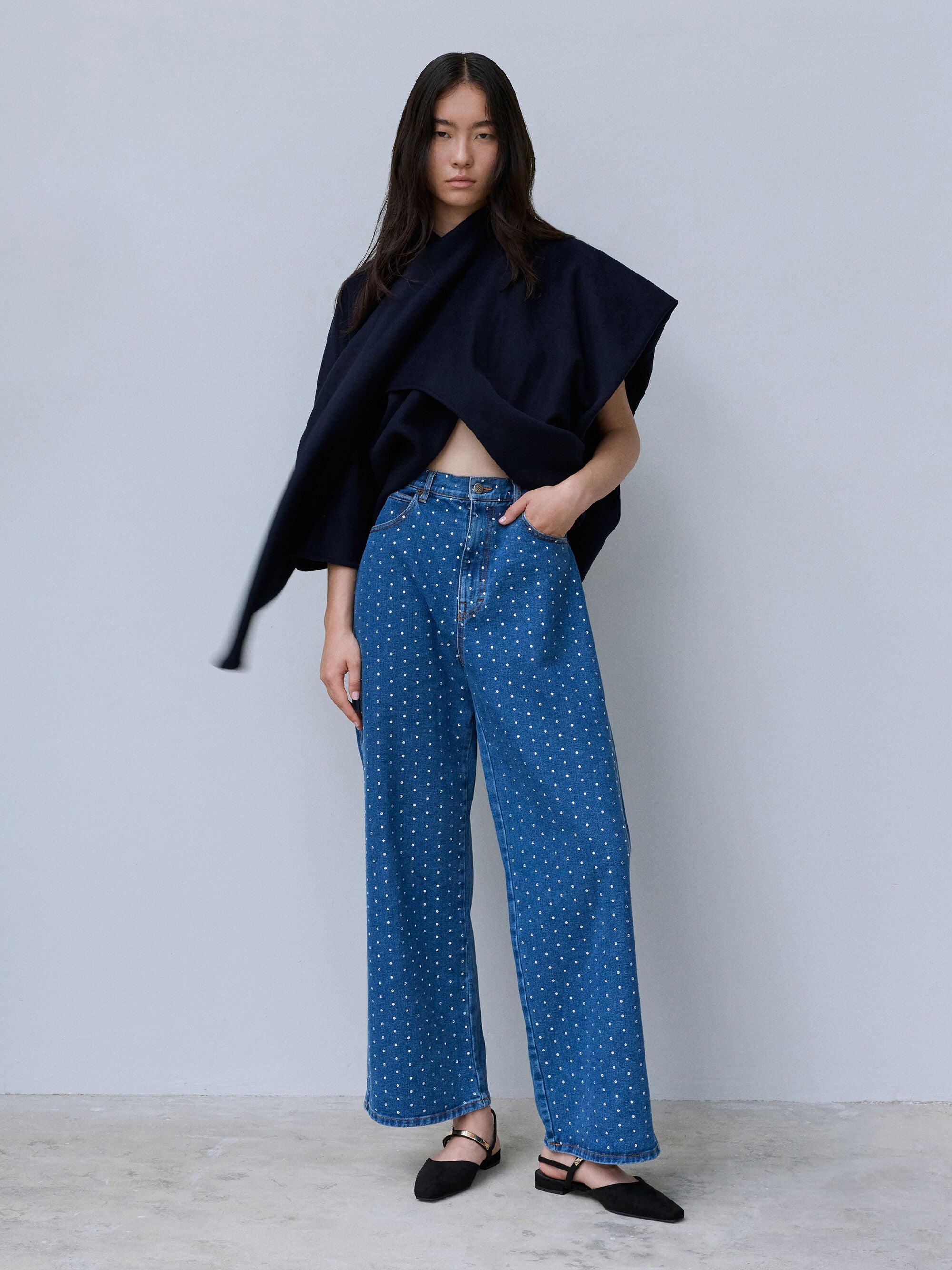 Black Textured