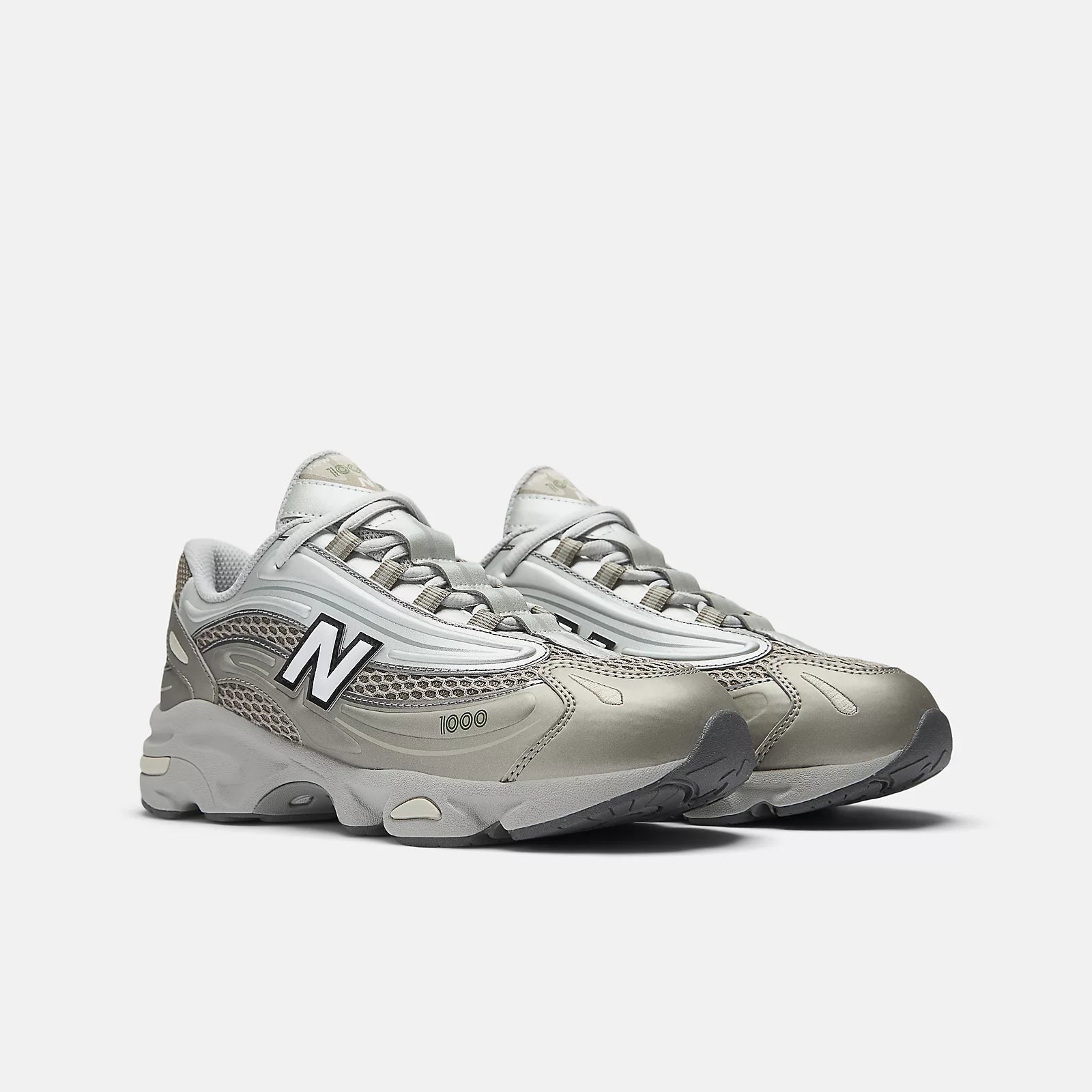 Arid Stone With Light Silver Metallic