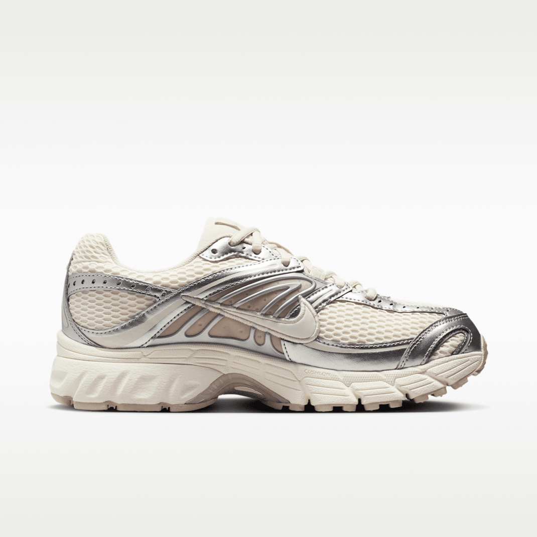 Pale Ivory/Metallic Silver/Light Orewood Brown/Sail
