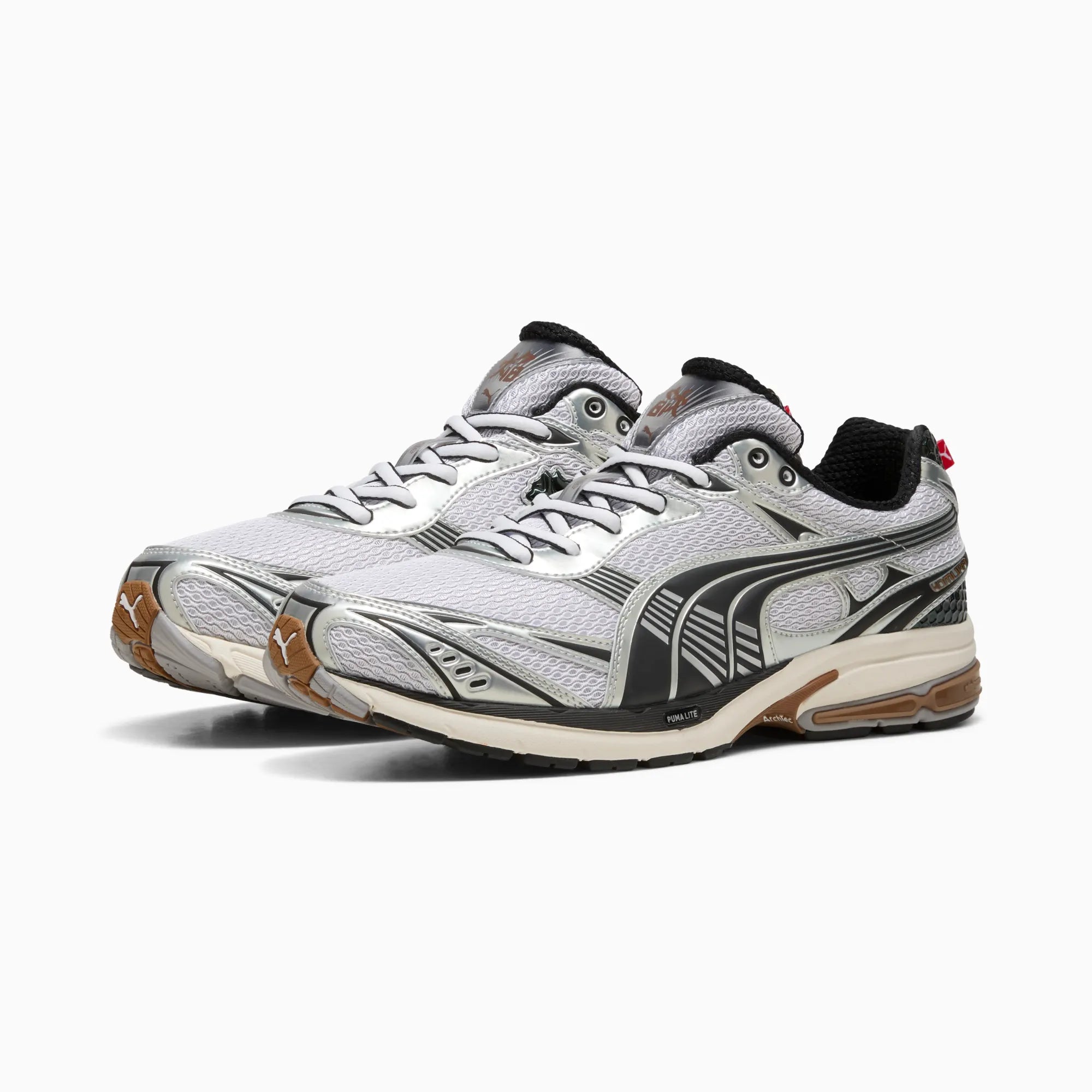 Matte Silver-PUMA Black