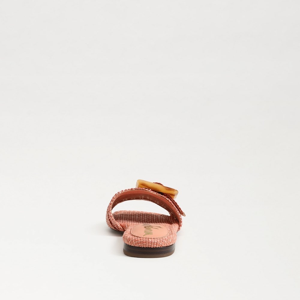 Shell Coral Faux Raffia