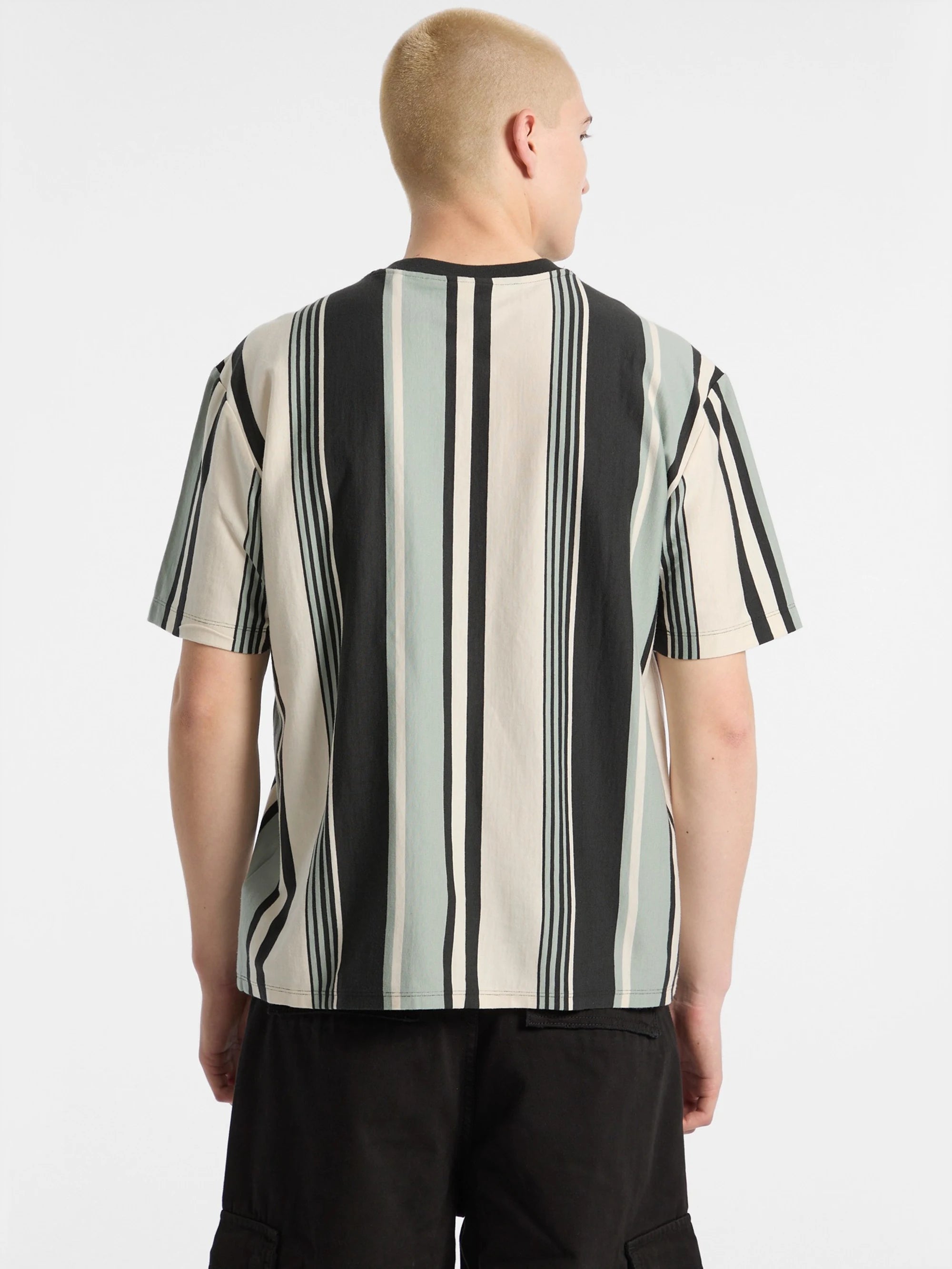 Washed Out Black Stripes