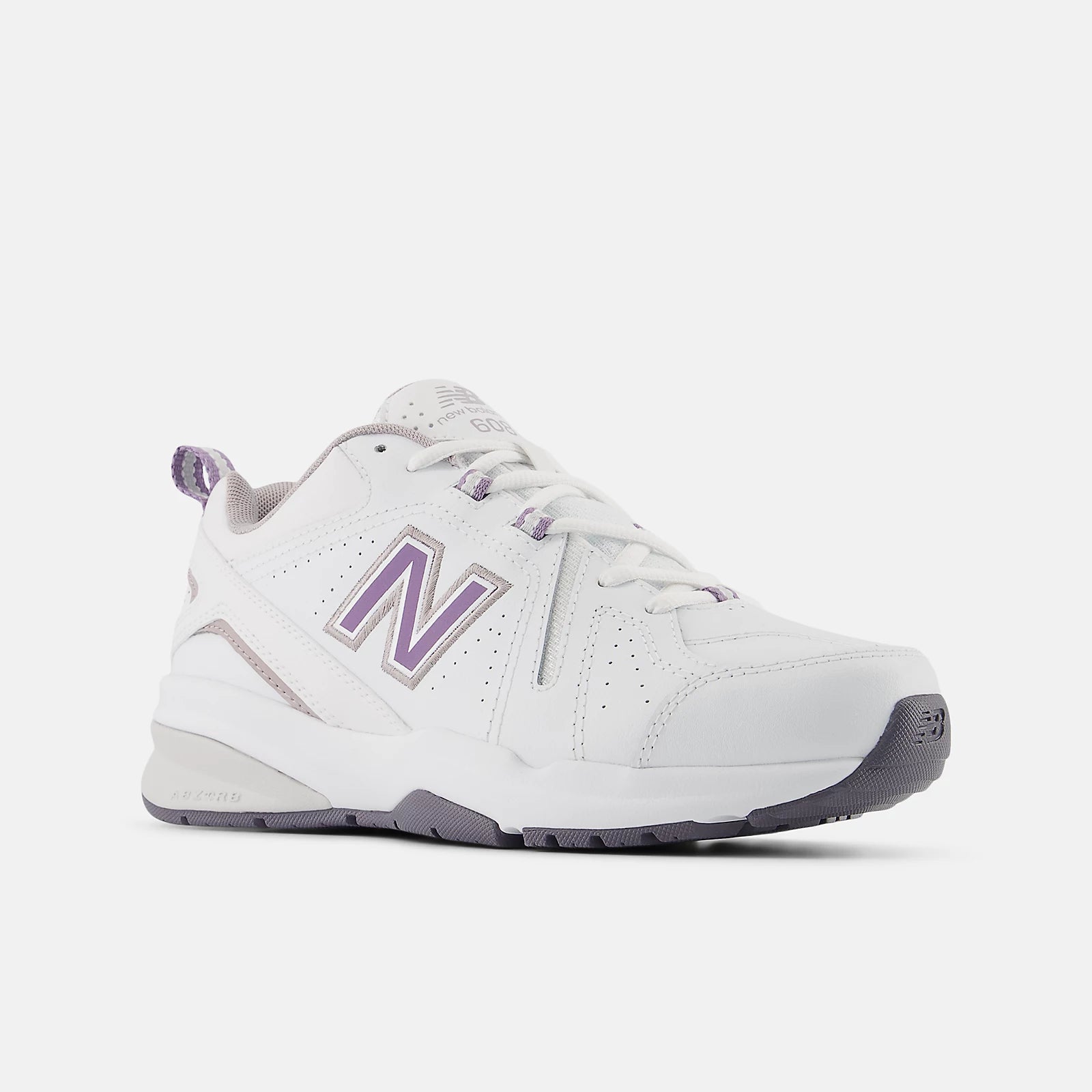 Nb White With Candied Violet And Neptune Grey