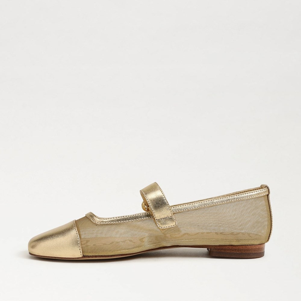 Miranda Gold Mesh/Leather