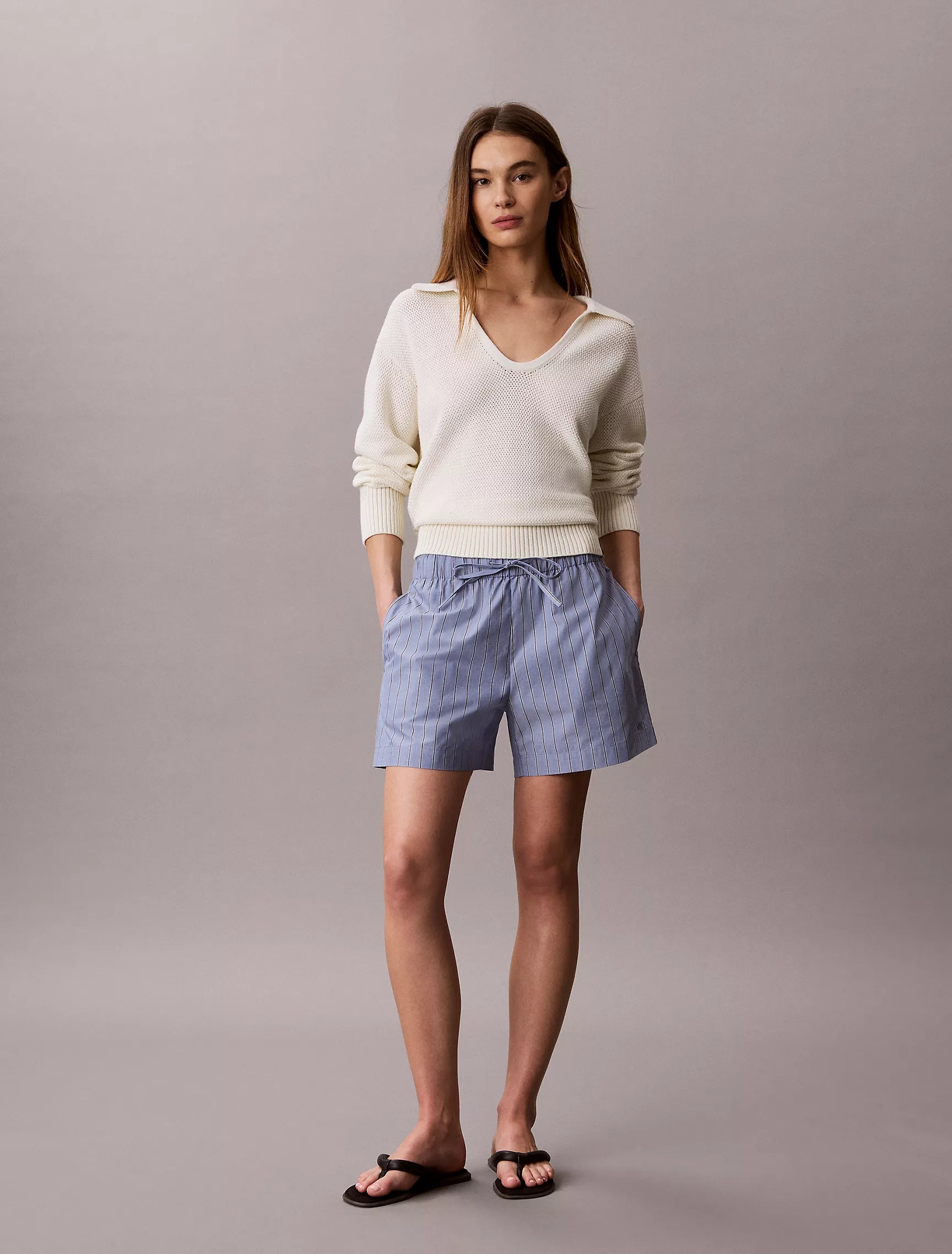 Dusty Sailor Blue Stripe