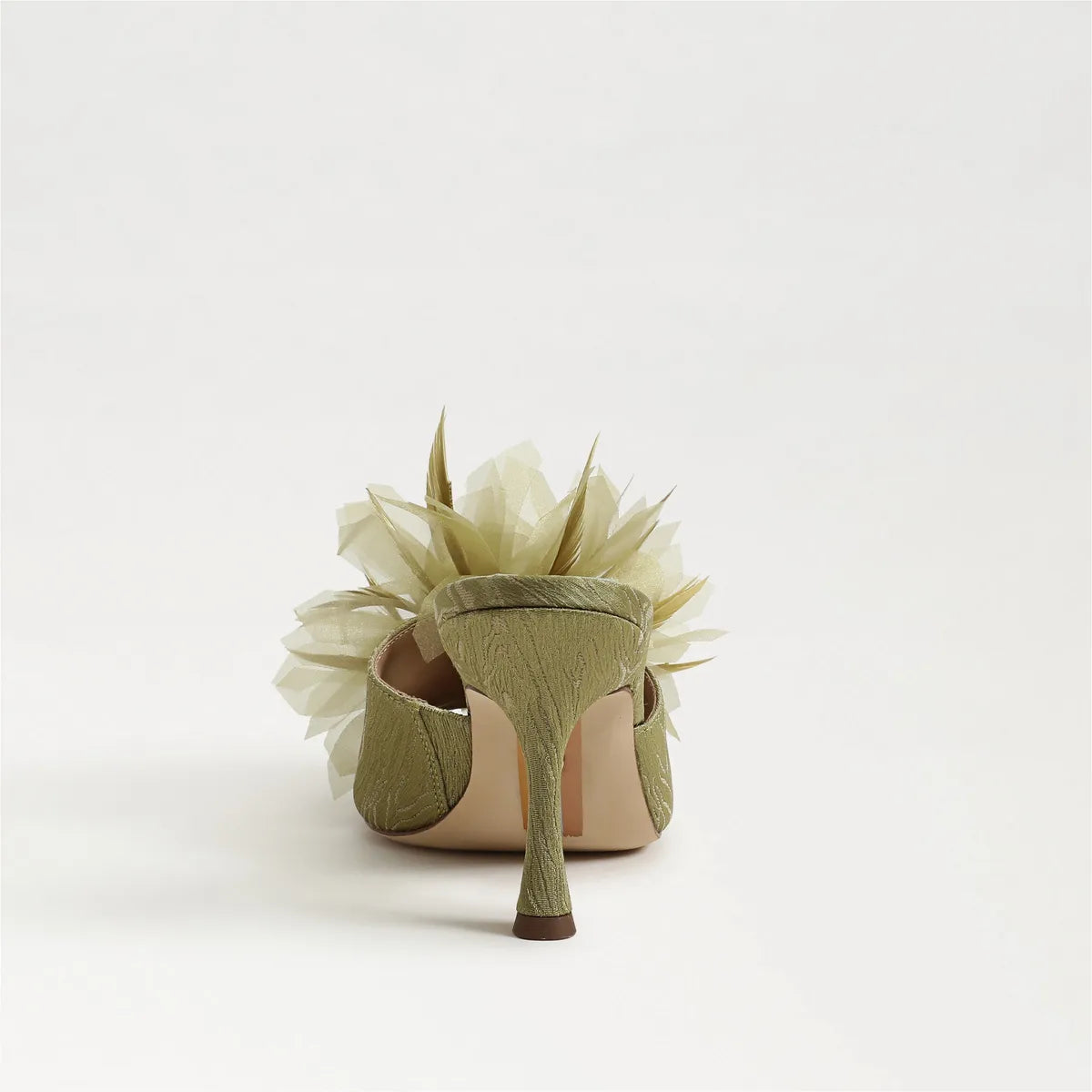 Soft Fern Satin Fabric