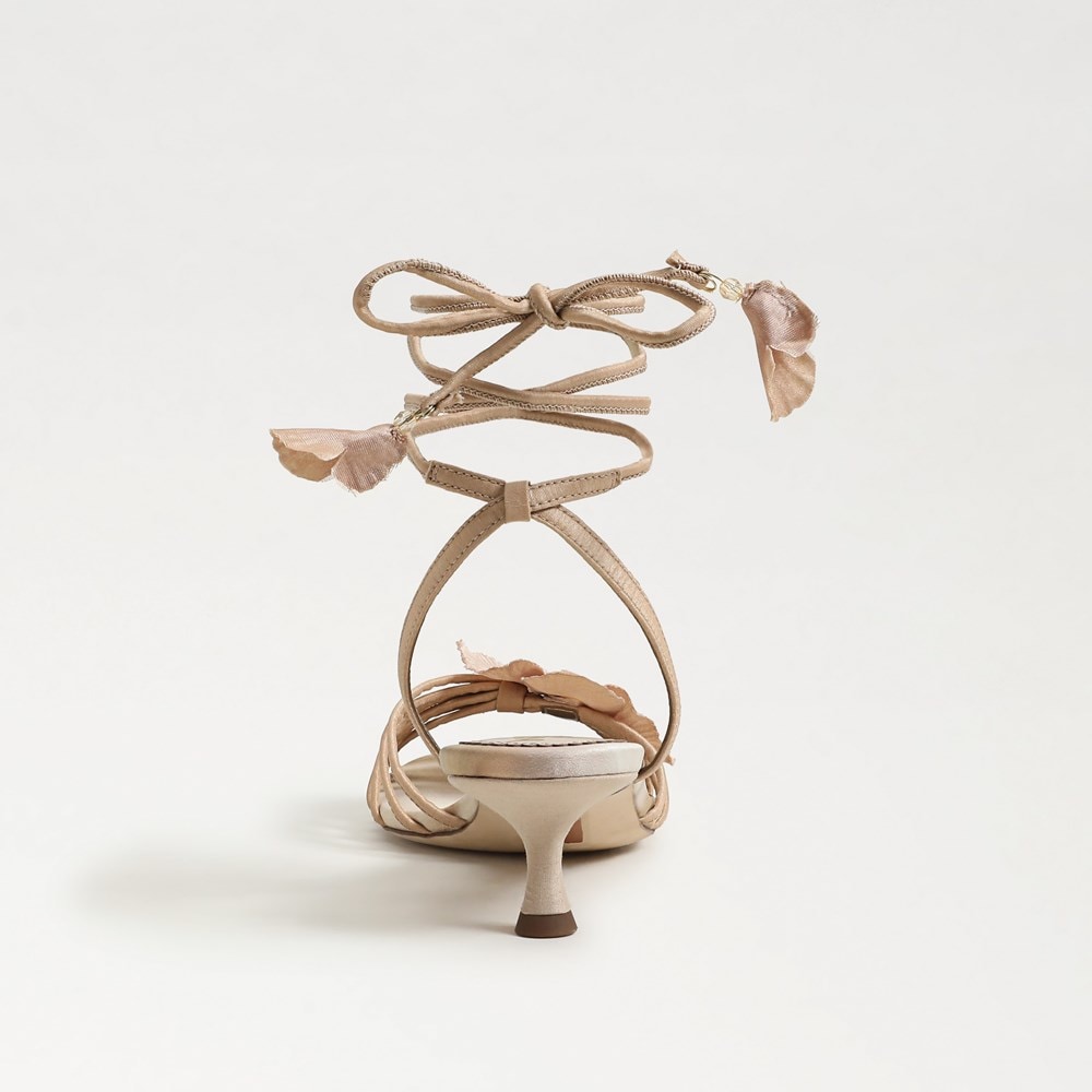 Ecru Beige Silk