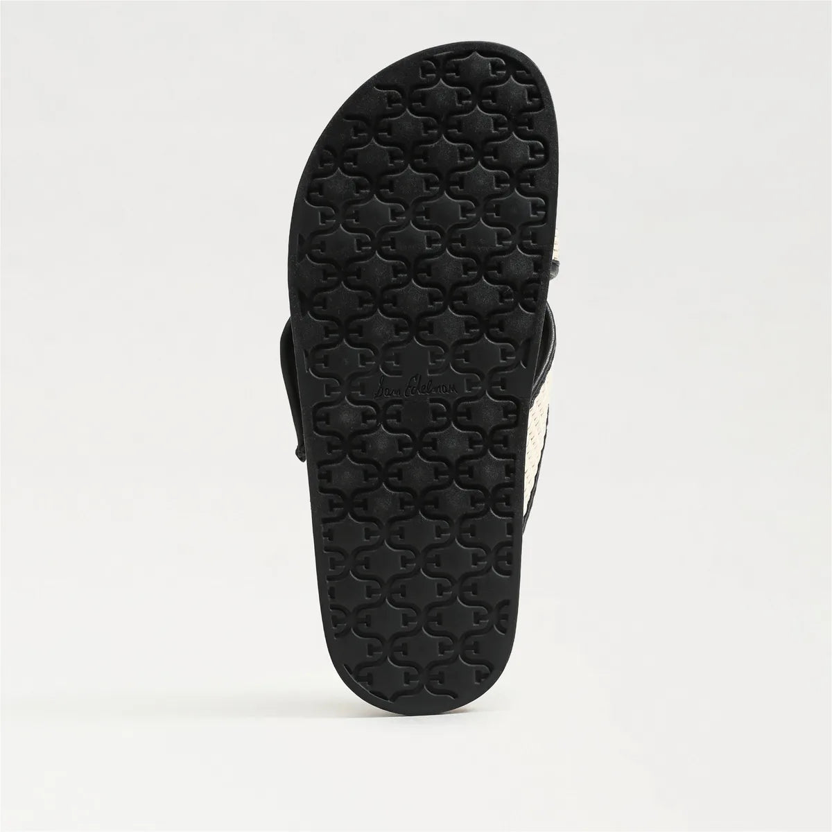 Linen/Black Faux Raffia