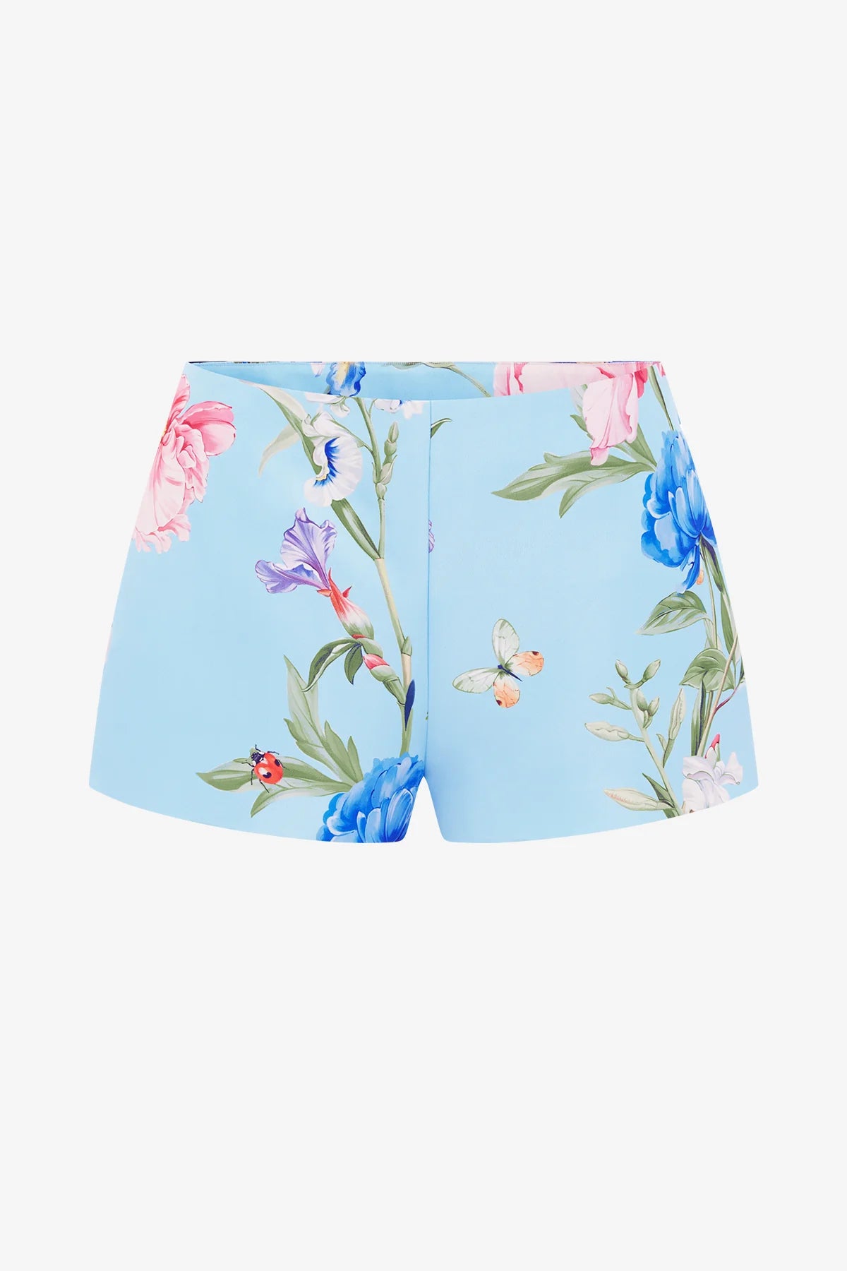 Garden Print in Baby Blue