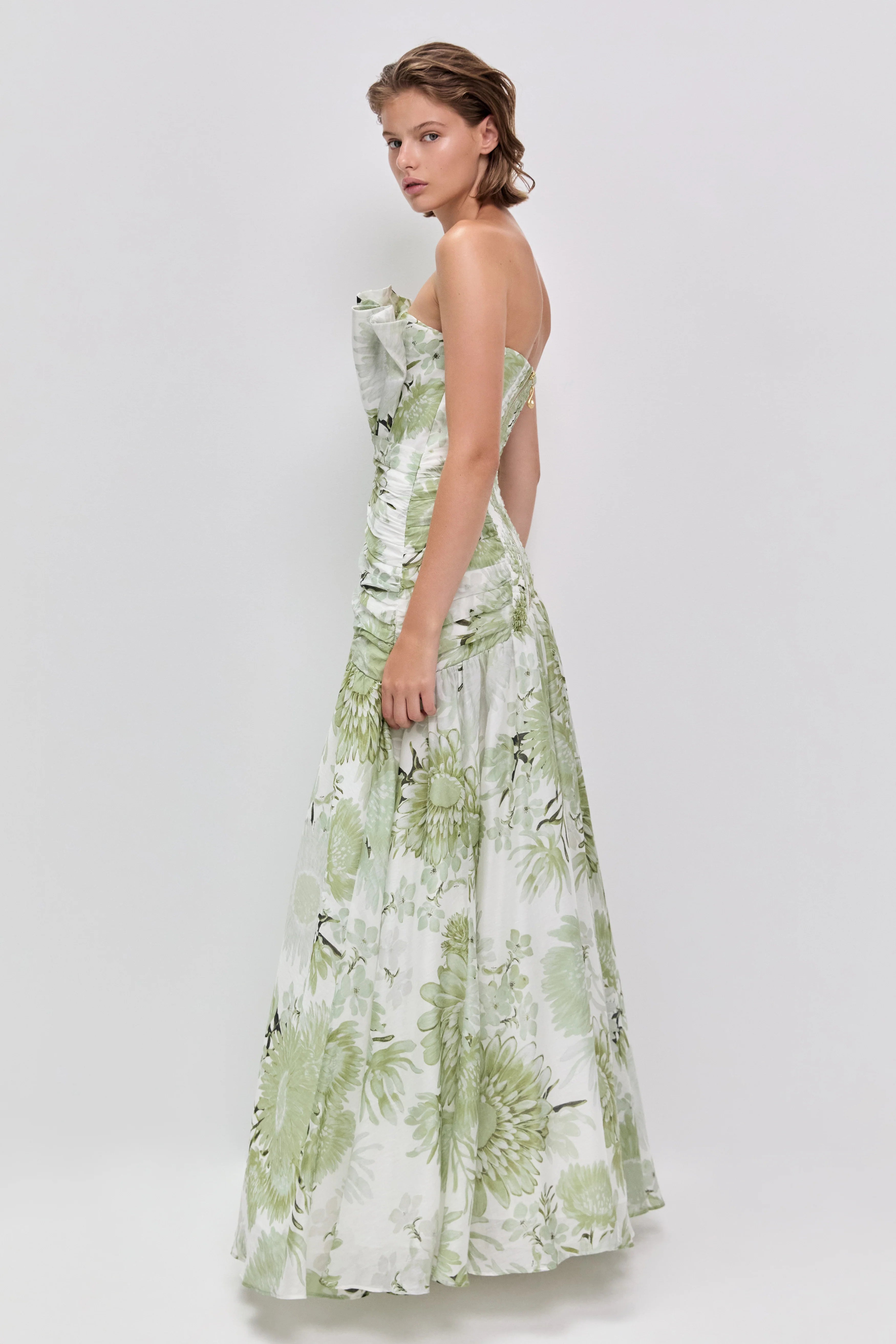 OLIVE NATIVE FLORAL