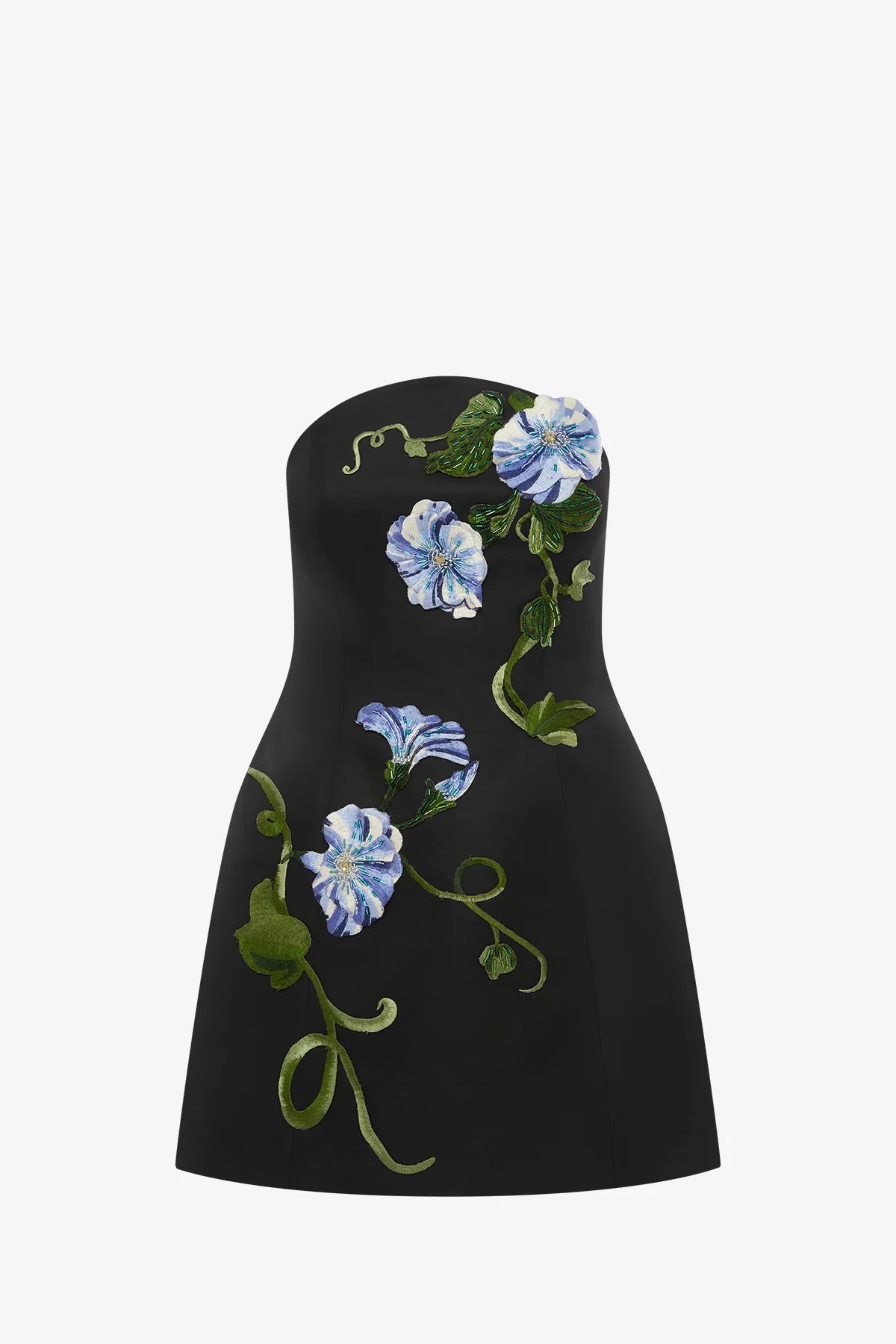 Vine Print in Ebony