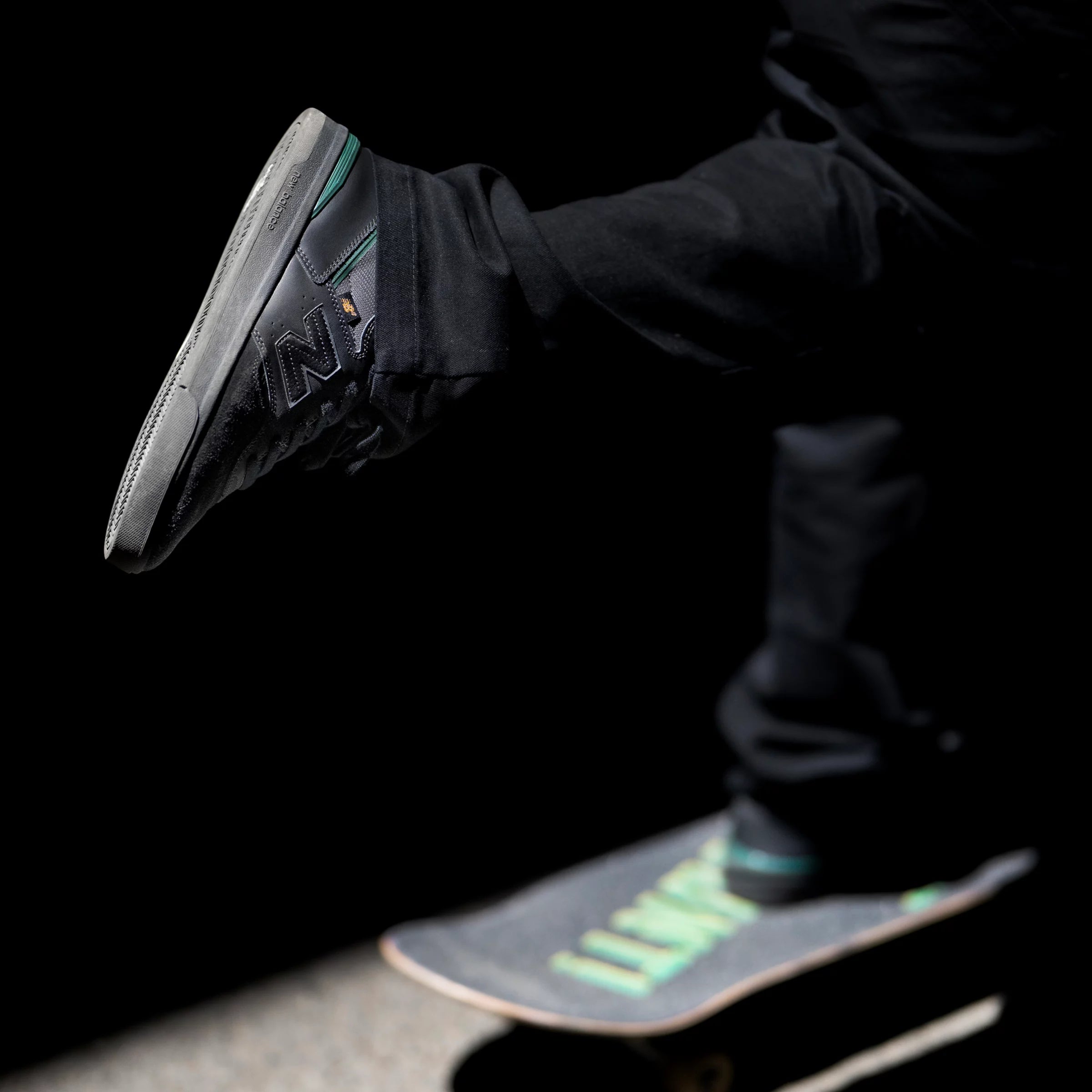 Black With Nightwatch Green