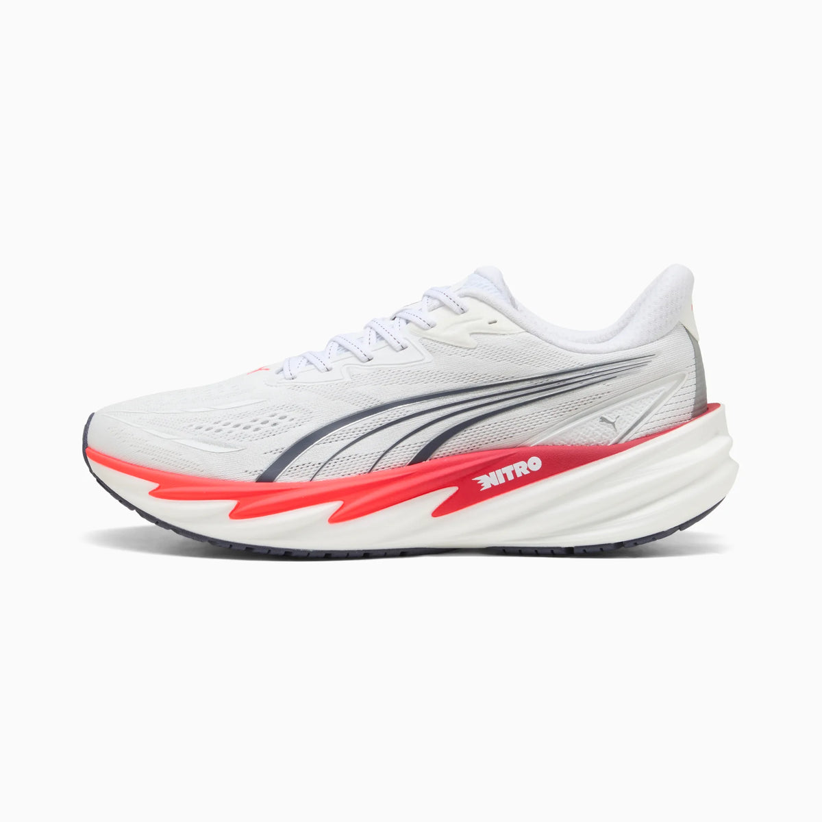 PUMA White-Ultra Red