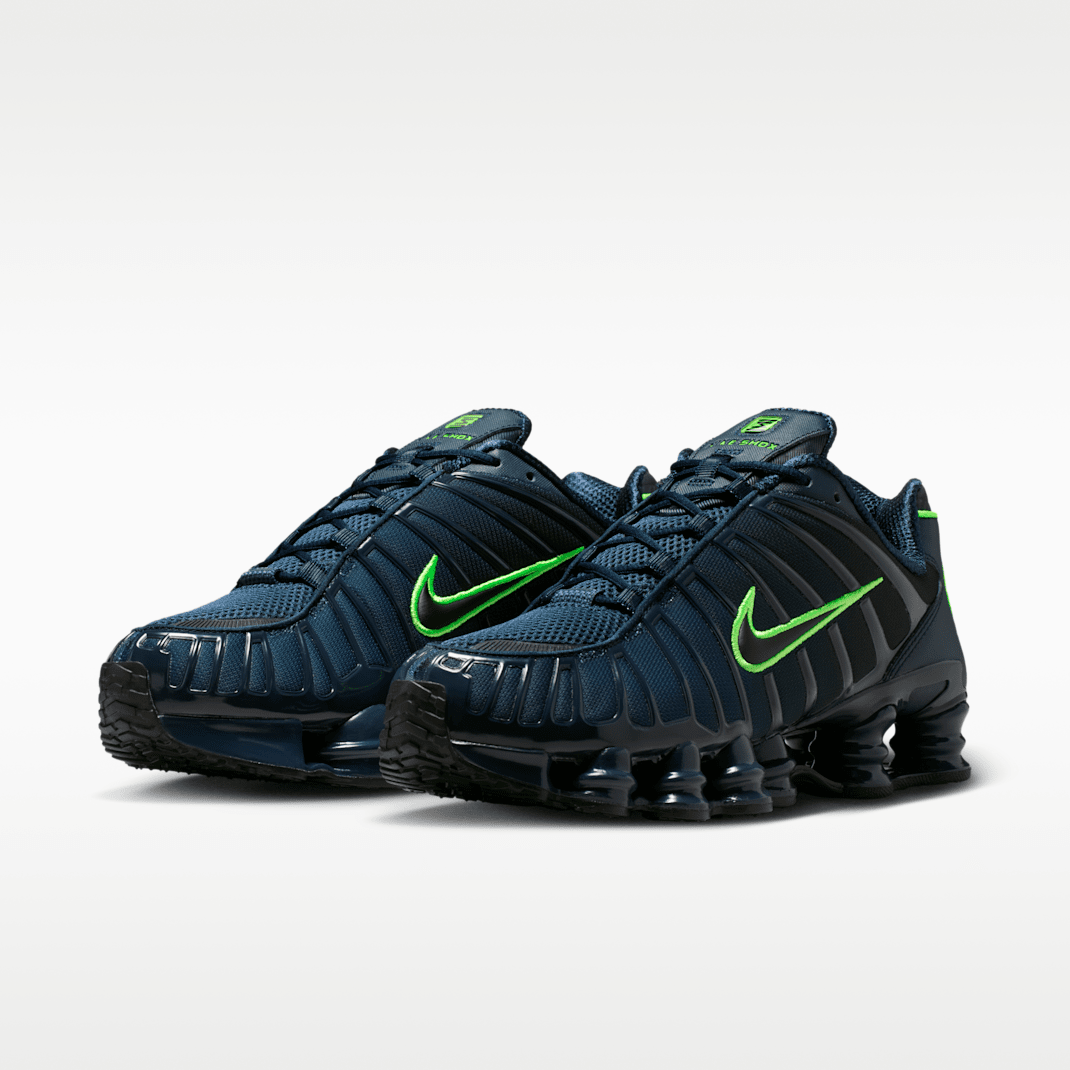 Thunder Blue/Obsidian/Green Strike/Black