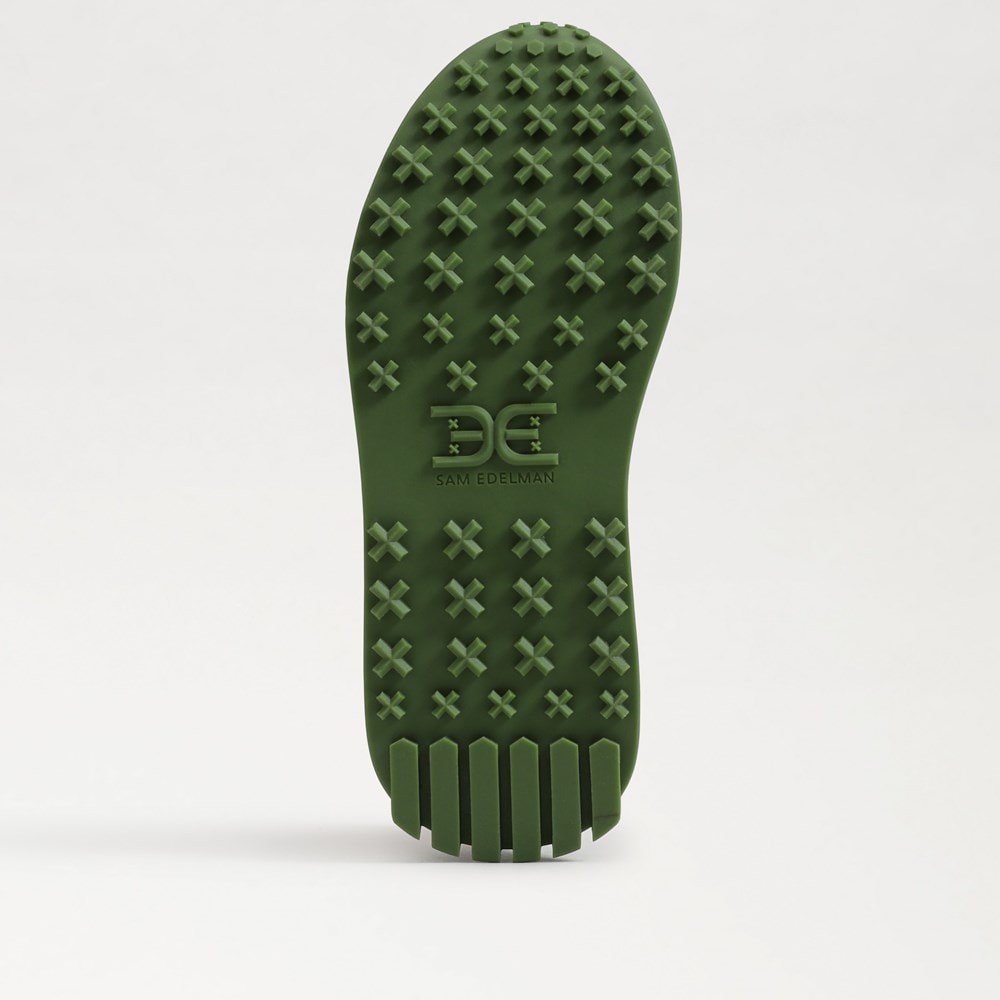 Green Multi Suede