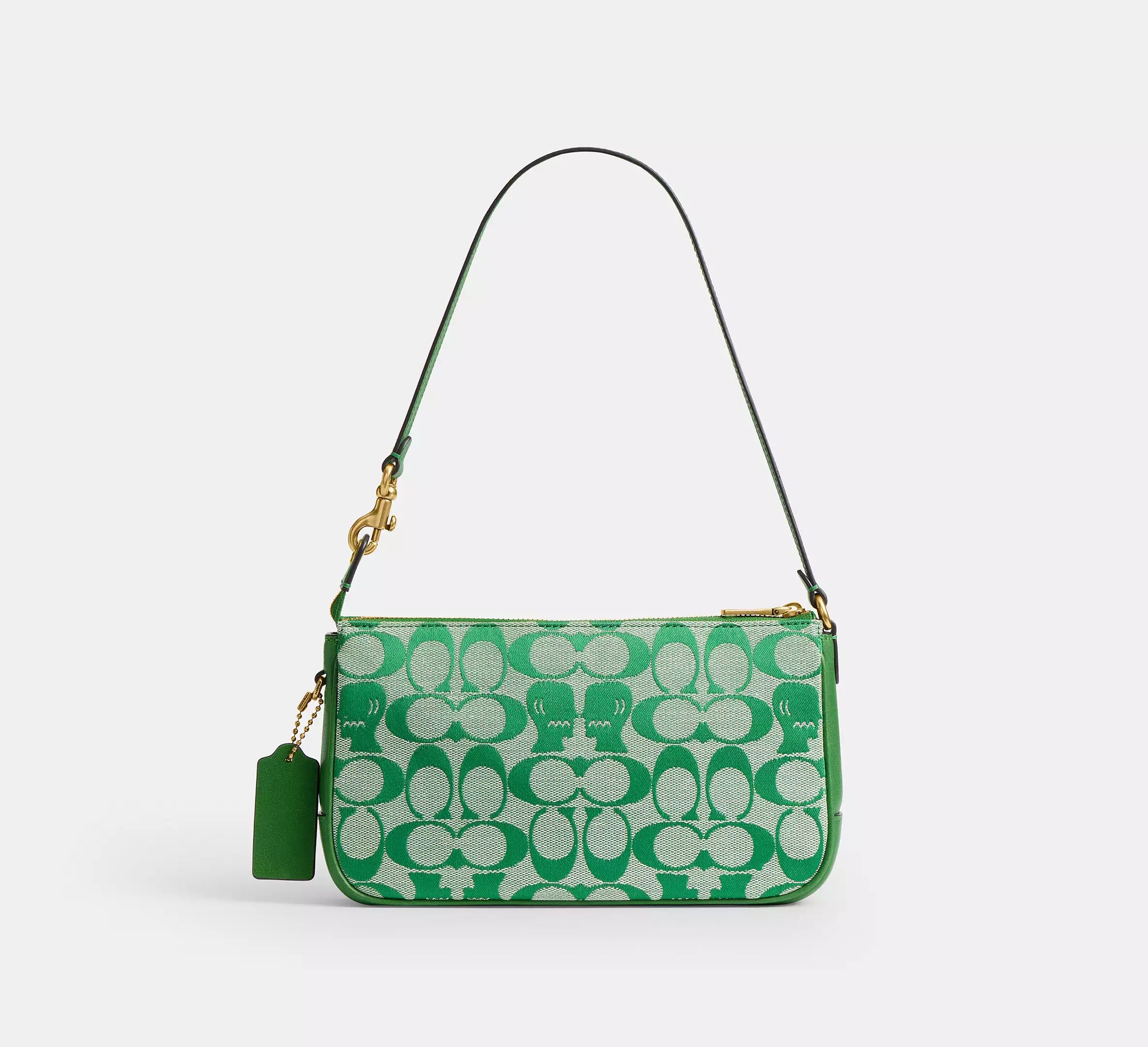 Brass/Kelly Green