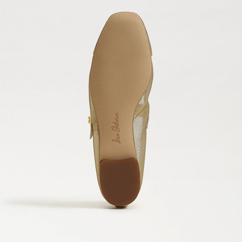 Miranda Gold Mesh/Leather