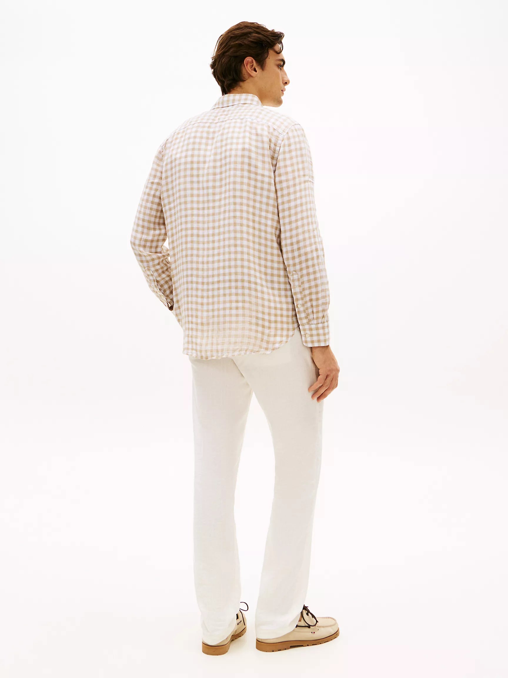 Sandalwood/White Check