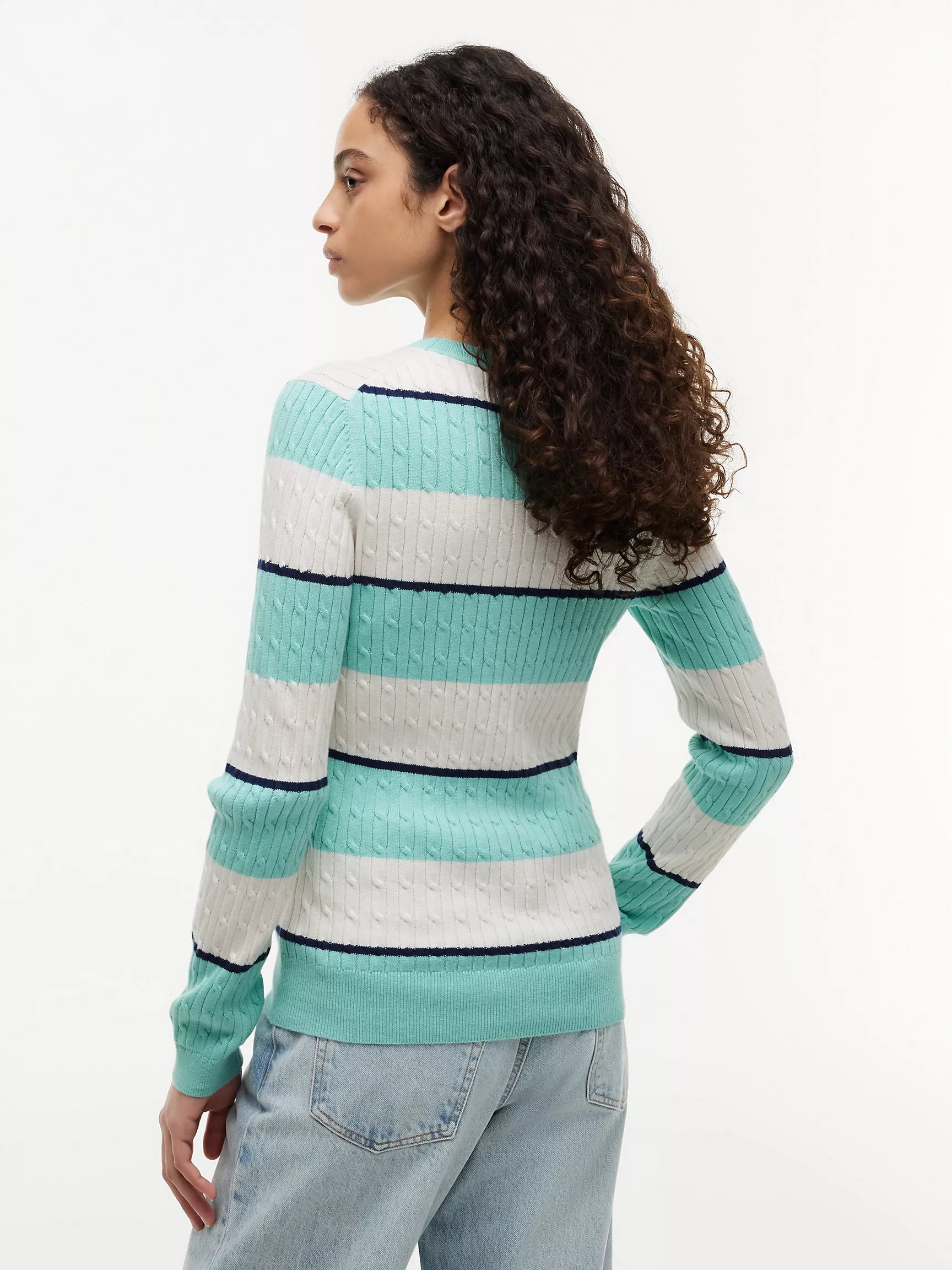 Mint Green Stripe