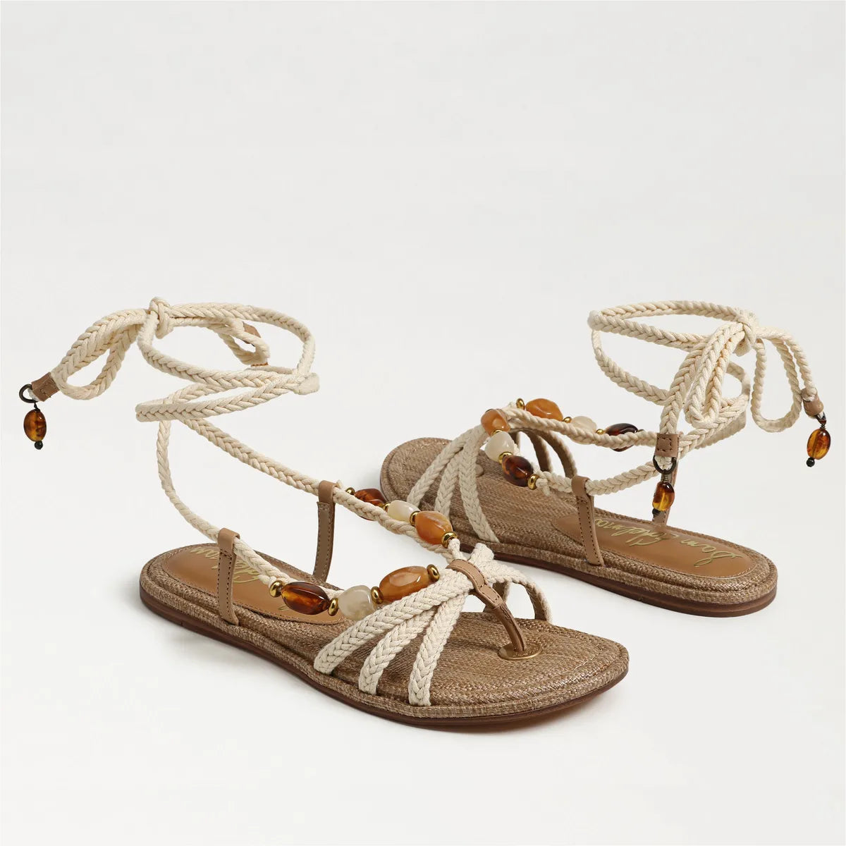 Natural Sand Faux Raffia