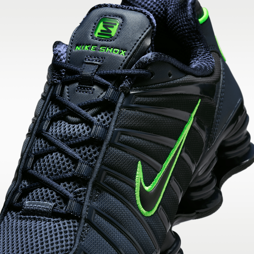 Thunder Blue/Obsidian/Green Strike/Black
