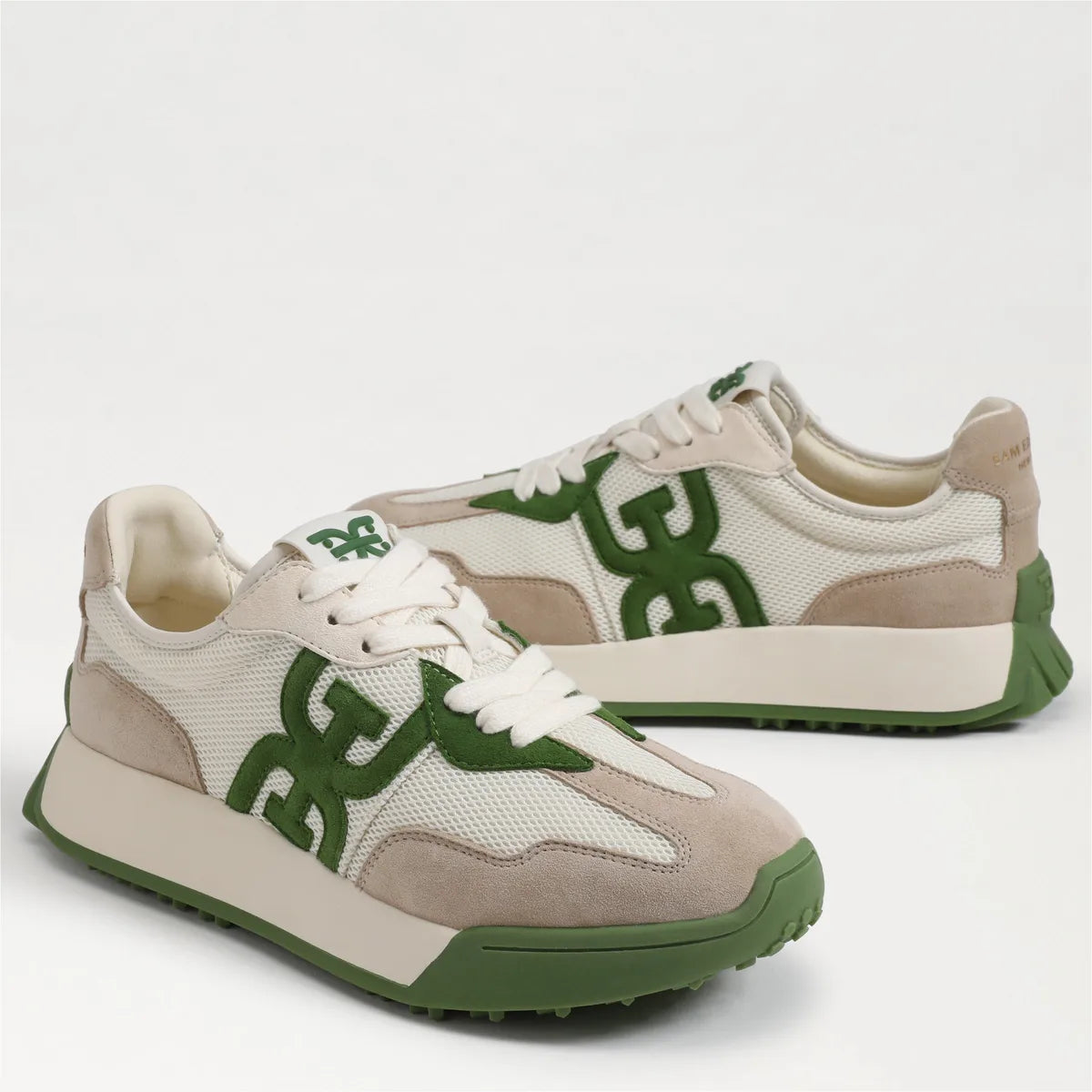 Green Multi Suede