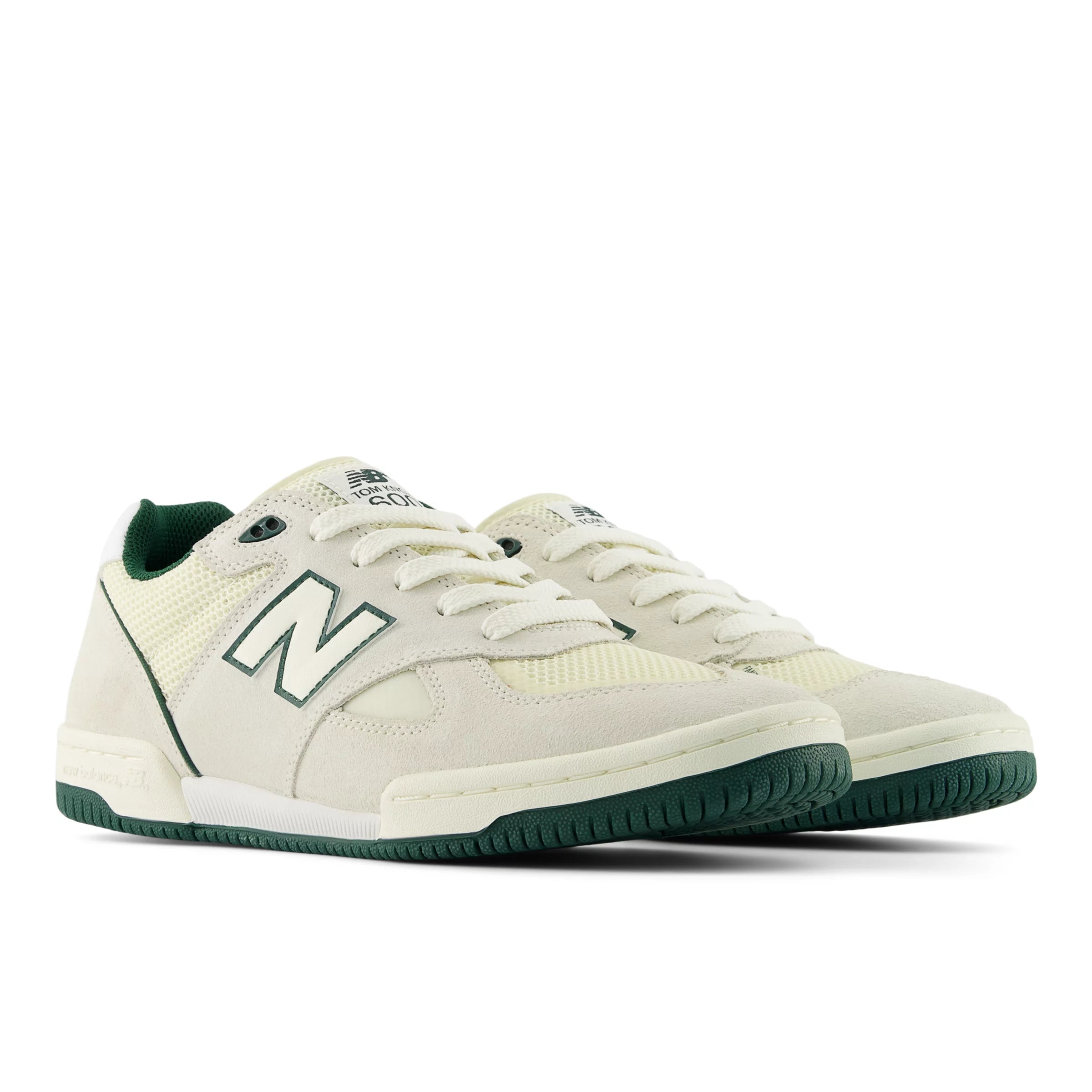 White With Green