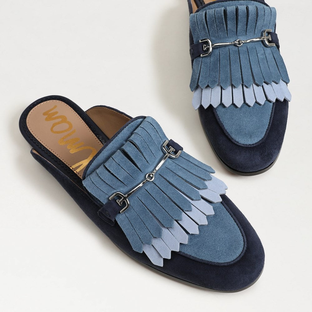 Midnight Blue Suede