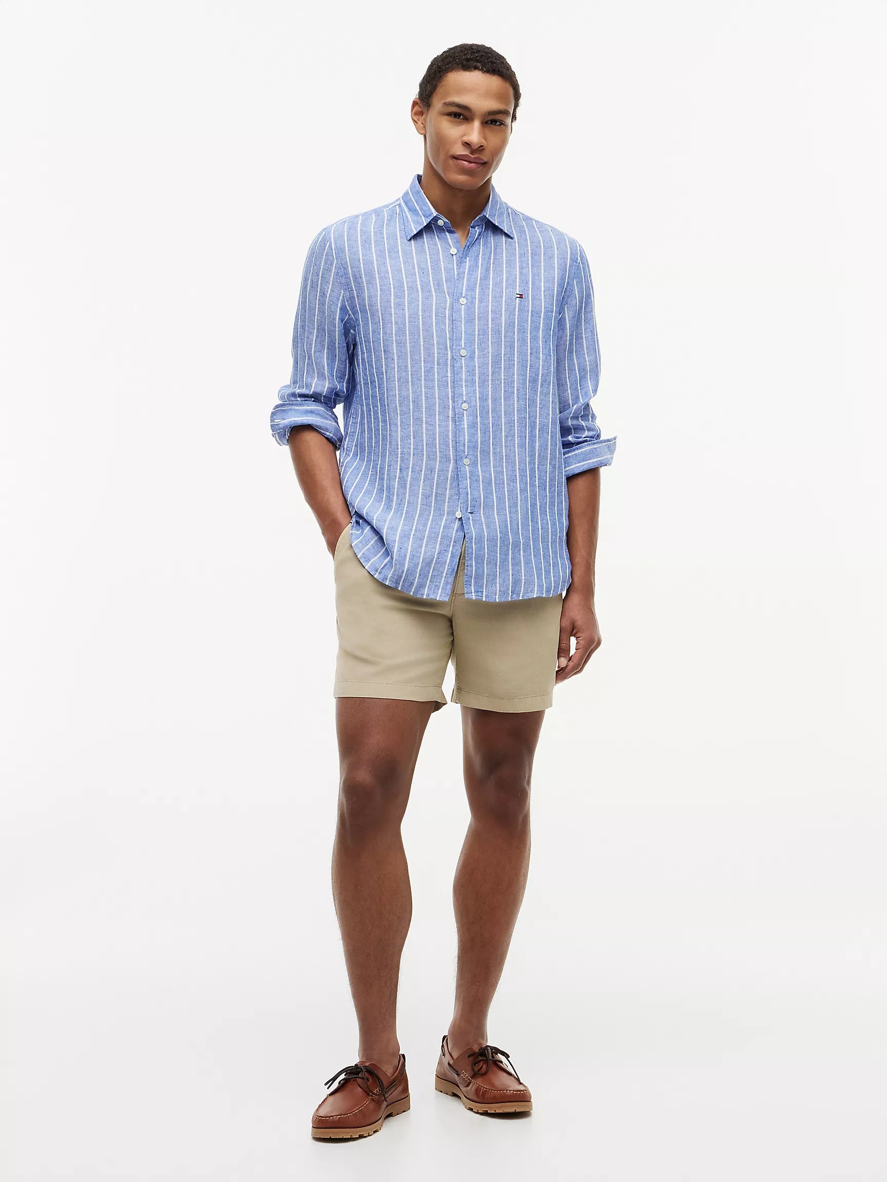 Regal Blue/White Stripe