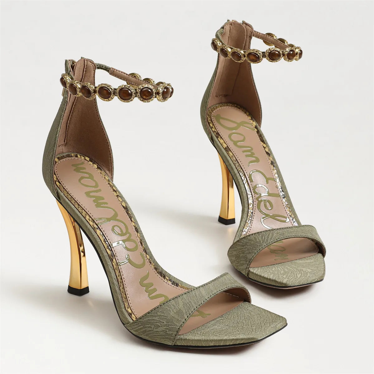 Light Olive Satin