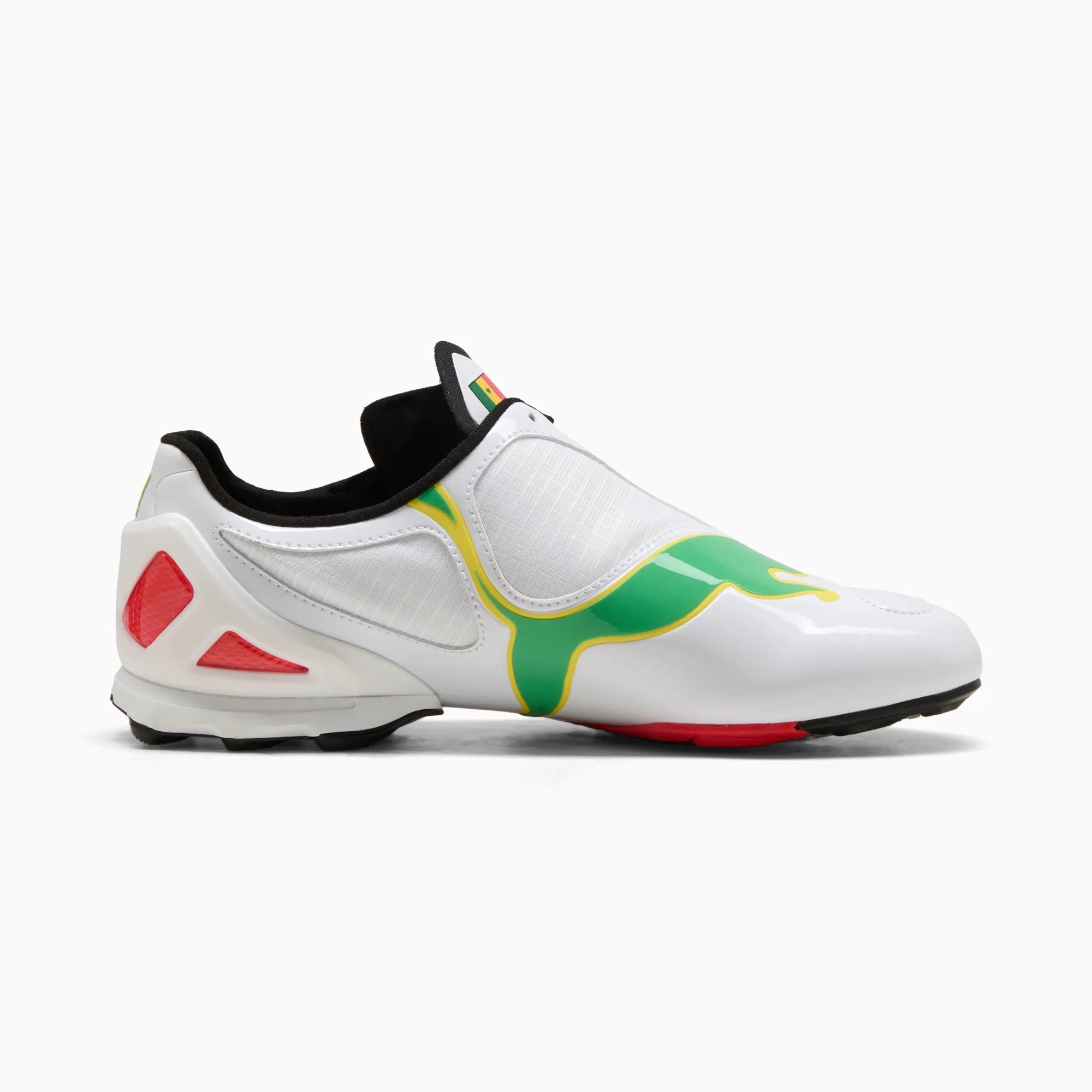 PUMA White-PUMA Red