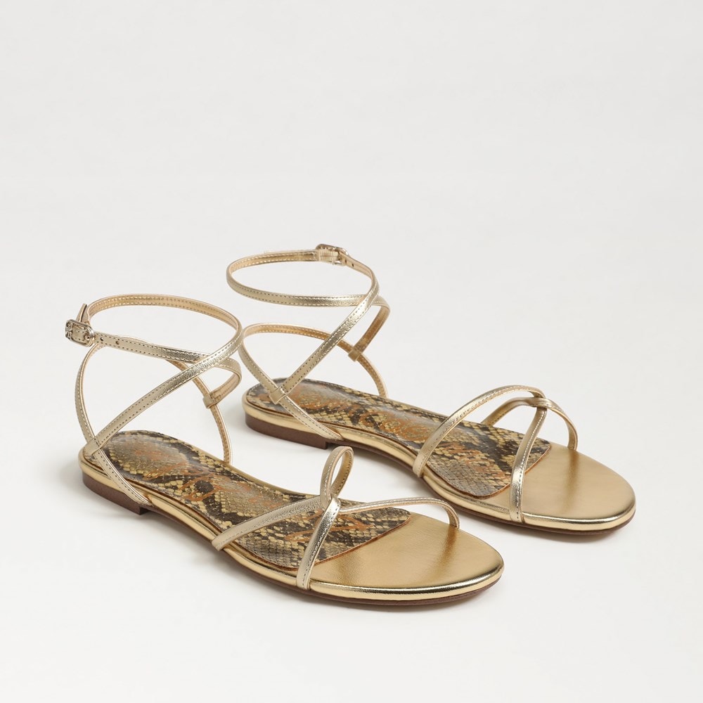Amber Gold Leather
