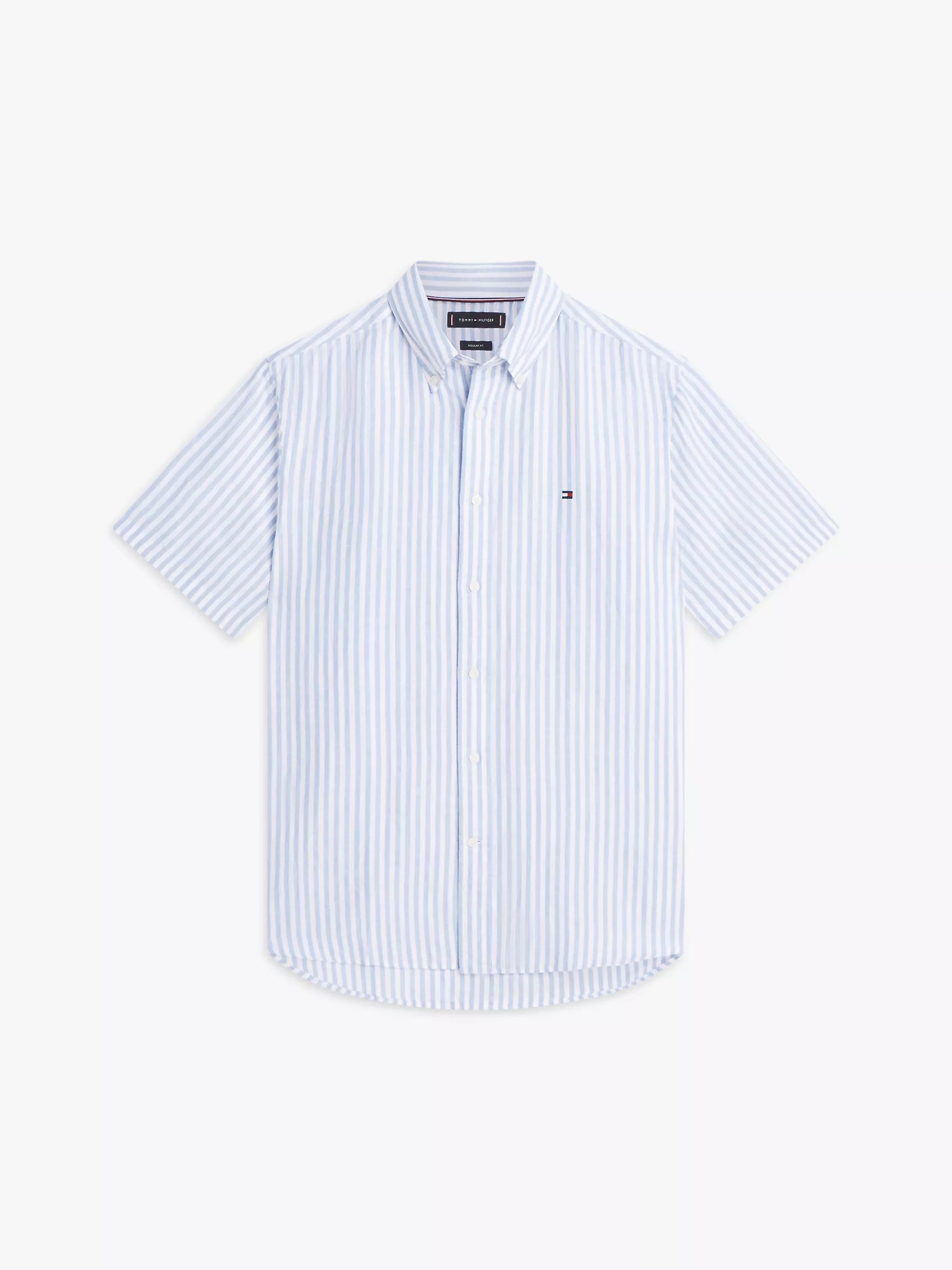 Cloudy Blue/White Stripe