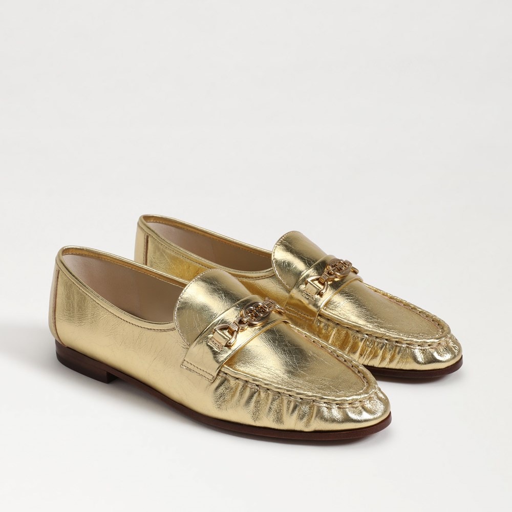 Amber Gold Leather
