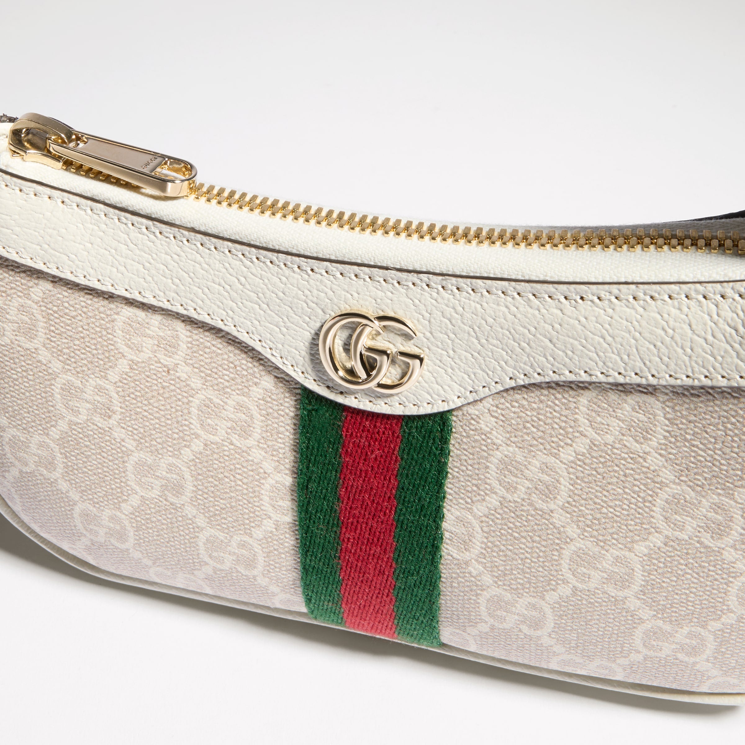 tela GG beige y blanco