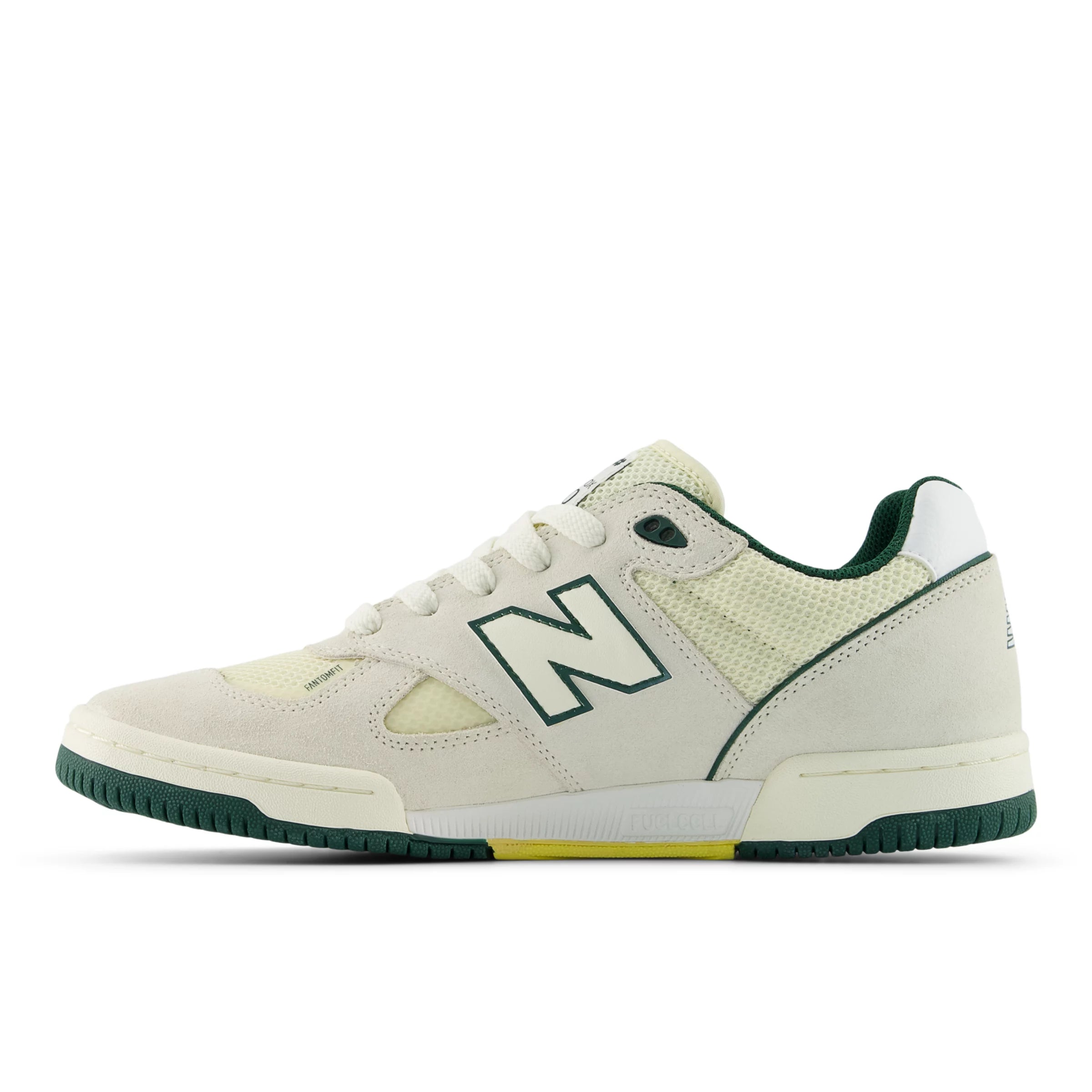 White With Green