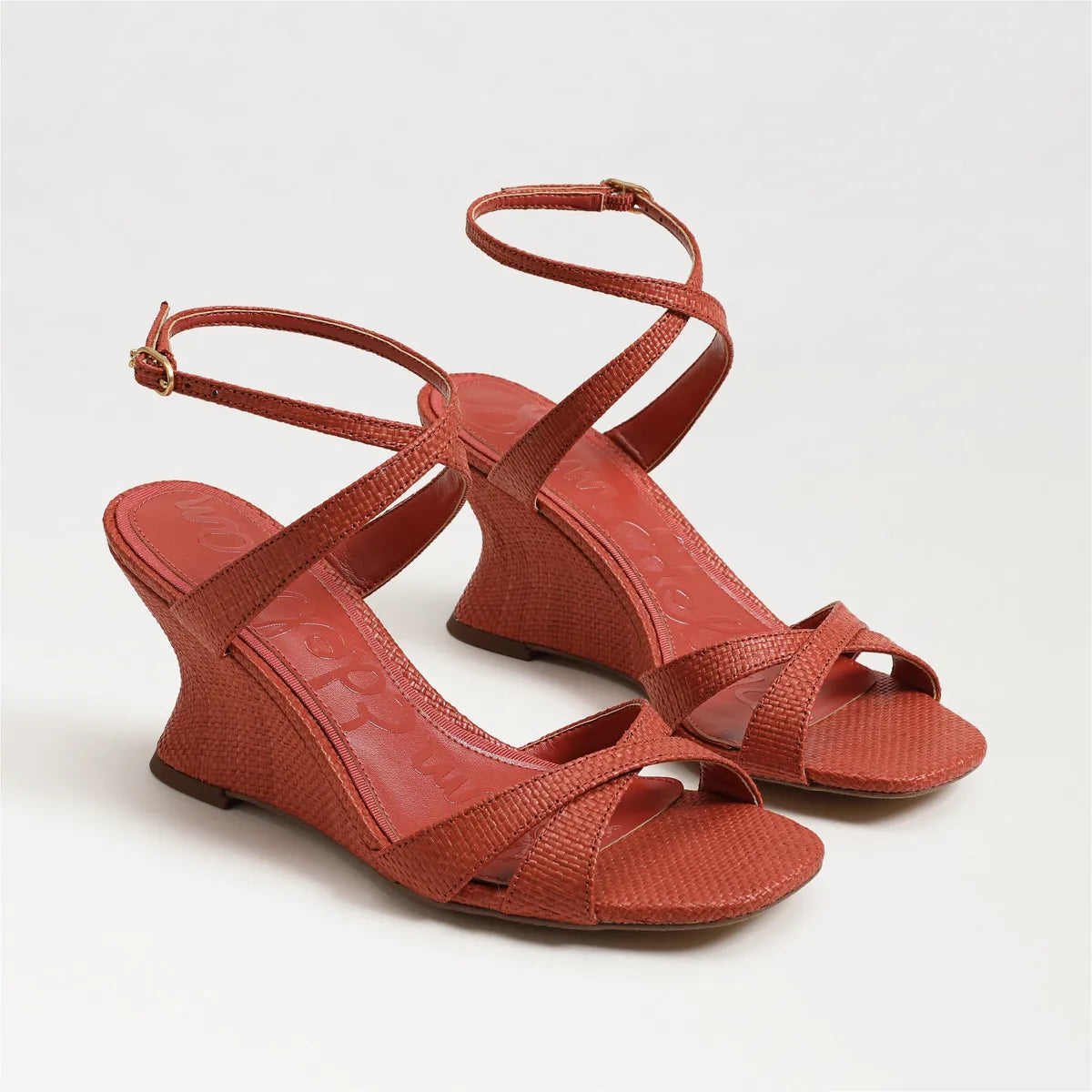 Coral Clay Faux Raffia