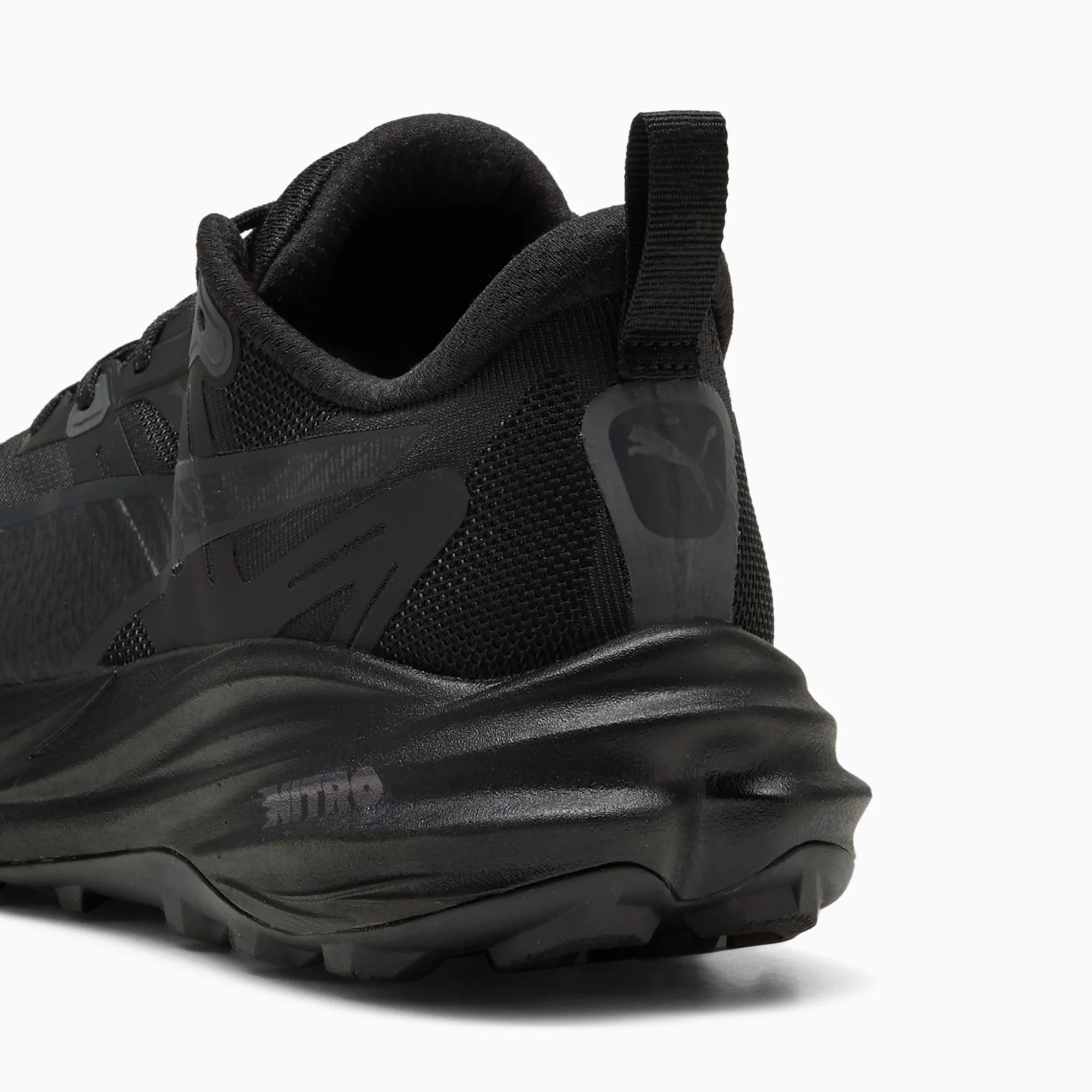PUMA Black-Flat Dark Gray