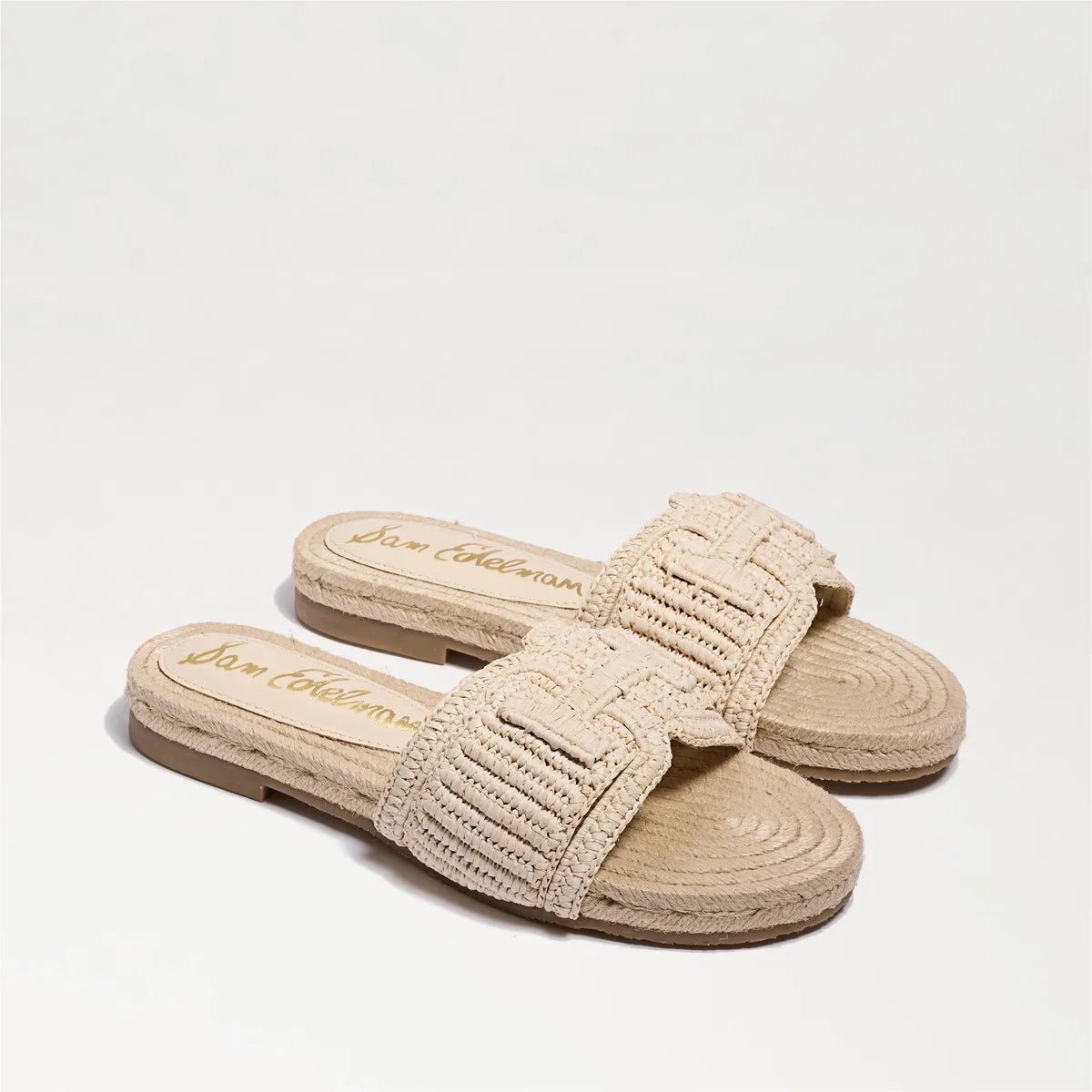 Natural Beige Faux Raffia